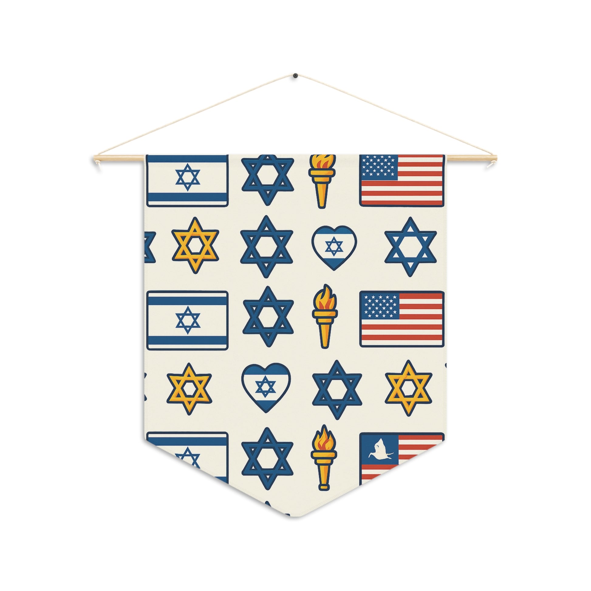 Symbol of Shared Freedom Pennant - American Zionist