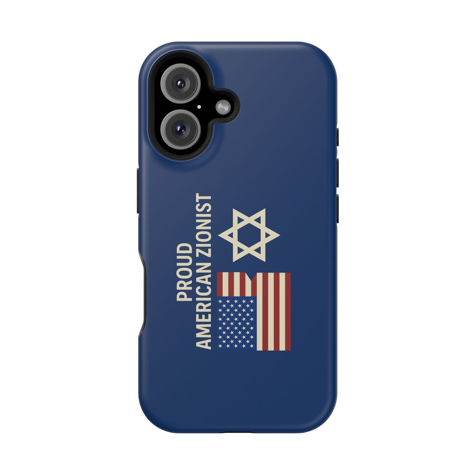 Blue Proud American Zionist Magnetic Tough Cases - American Zionist