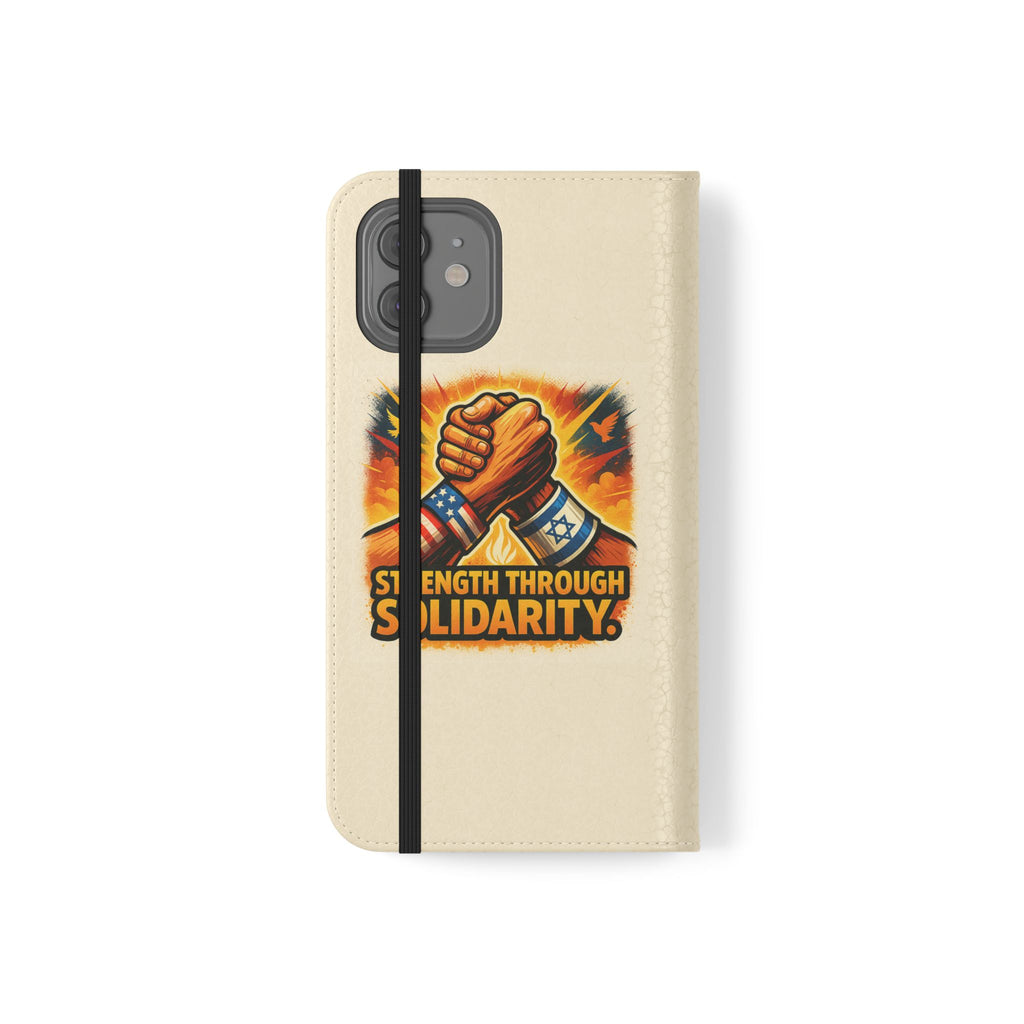 Strength Through Solidarity Flip Cases - American Zionist