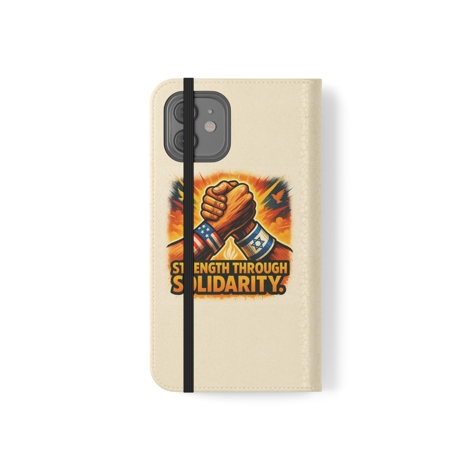 Strength Through Solidarity Flip Cases - American Zionist