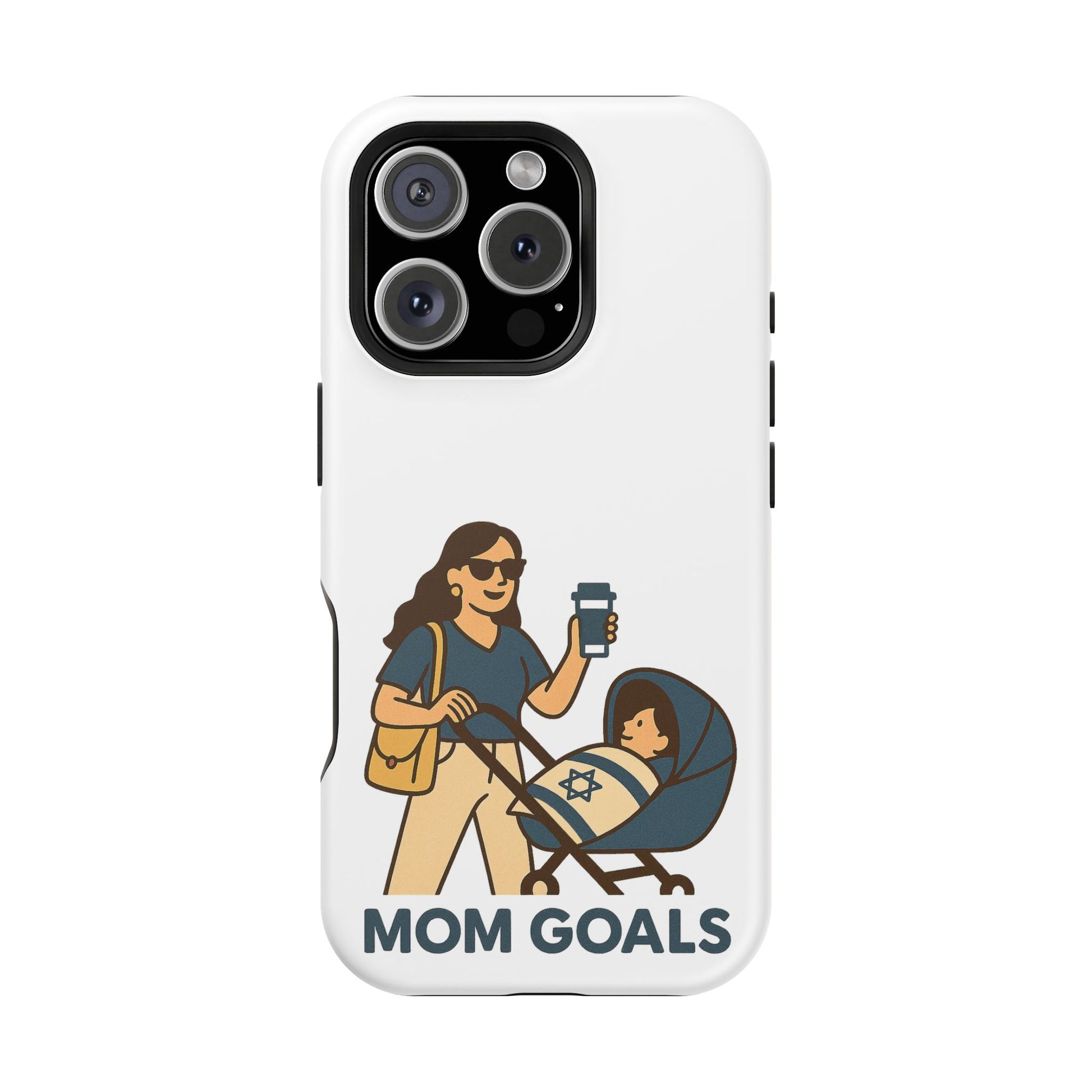 Mom Goals Magnetic Tough Cases - American Zionist