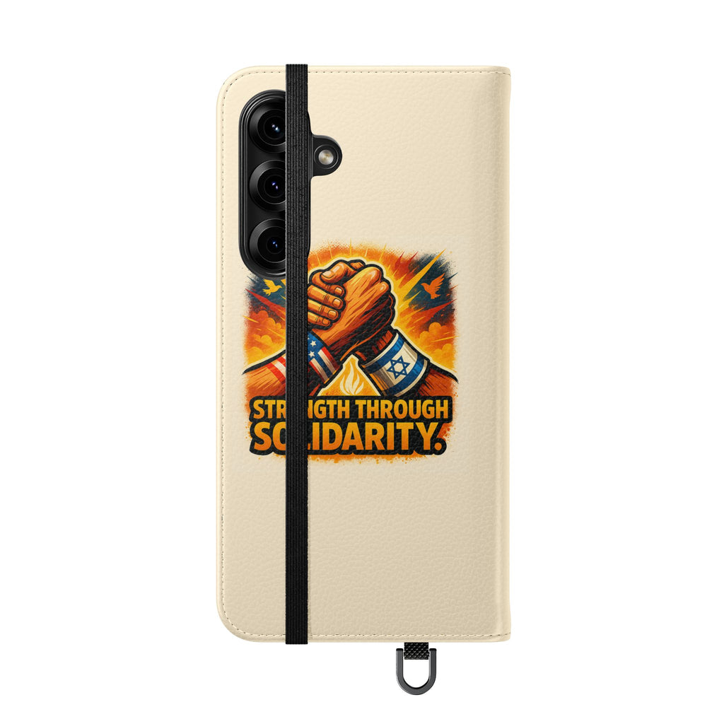 Strength Through Solidarity Flip Cases - American Zionist