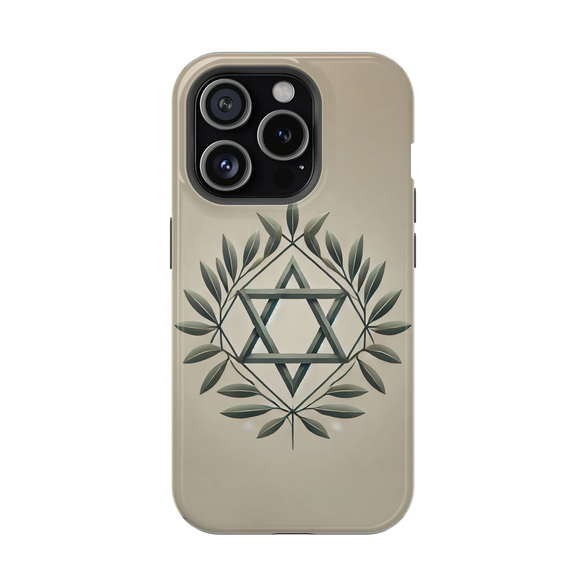 Olive and Star of David Magnetic Tough Cases - American Zionist