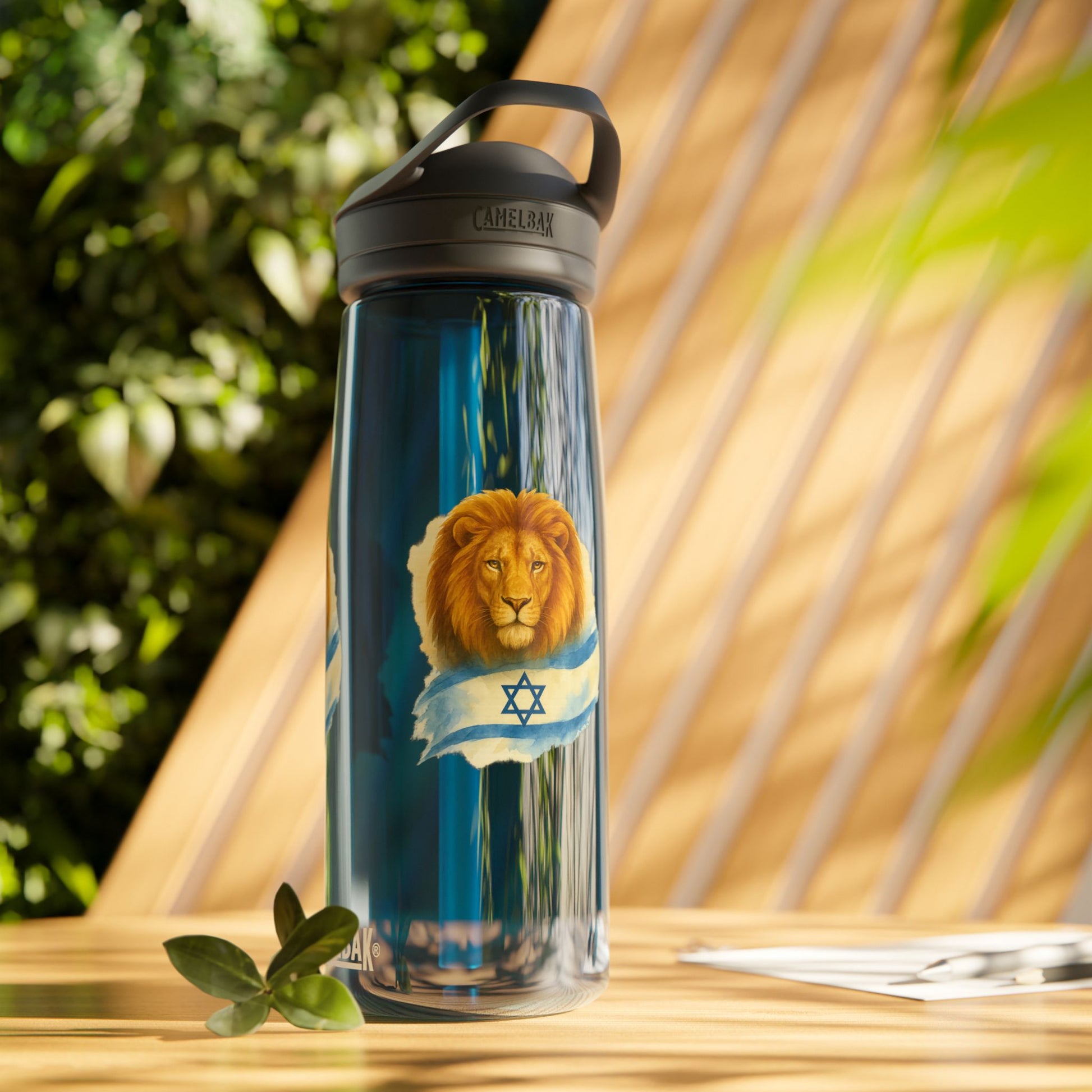 Lion Of Israel Water Bottle, 20oz\25oz - American Zionist