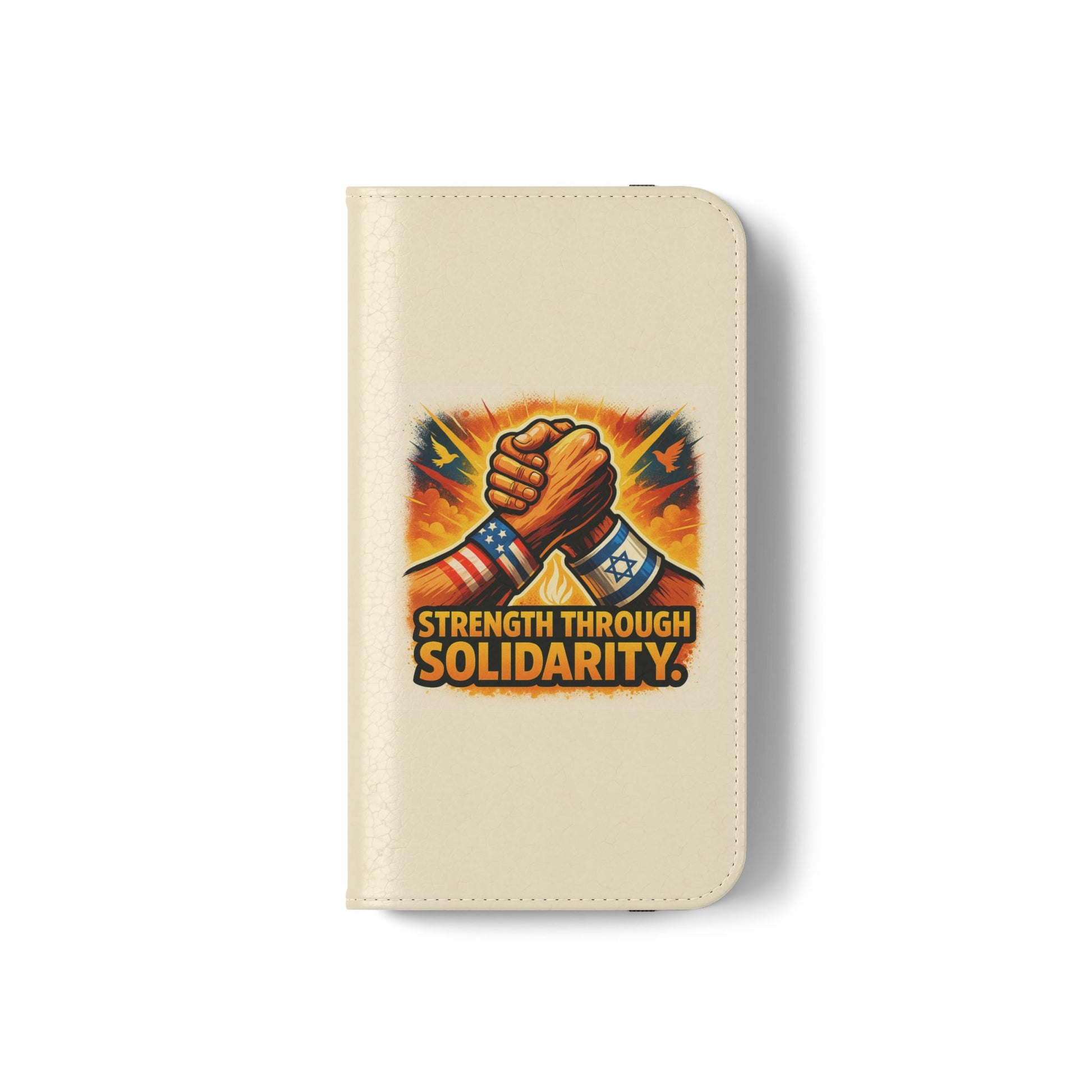 Strength Through Solidarity Flip Cases - American Zionist