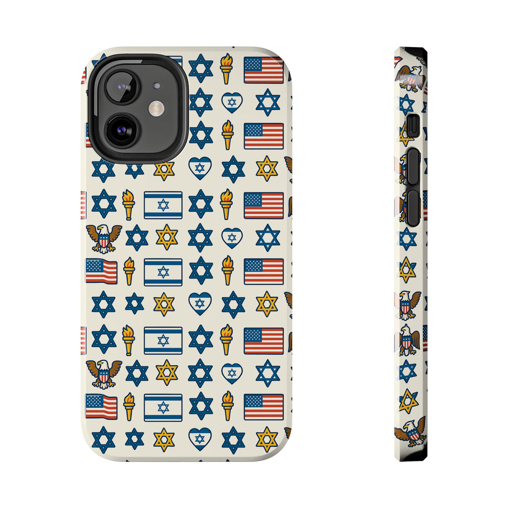 Symbol Of Shared Freedom Tough Phone Cases - American Zionist