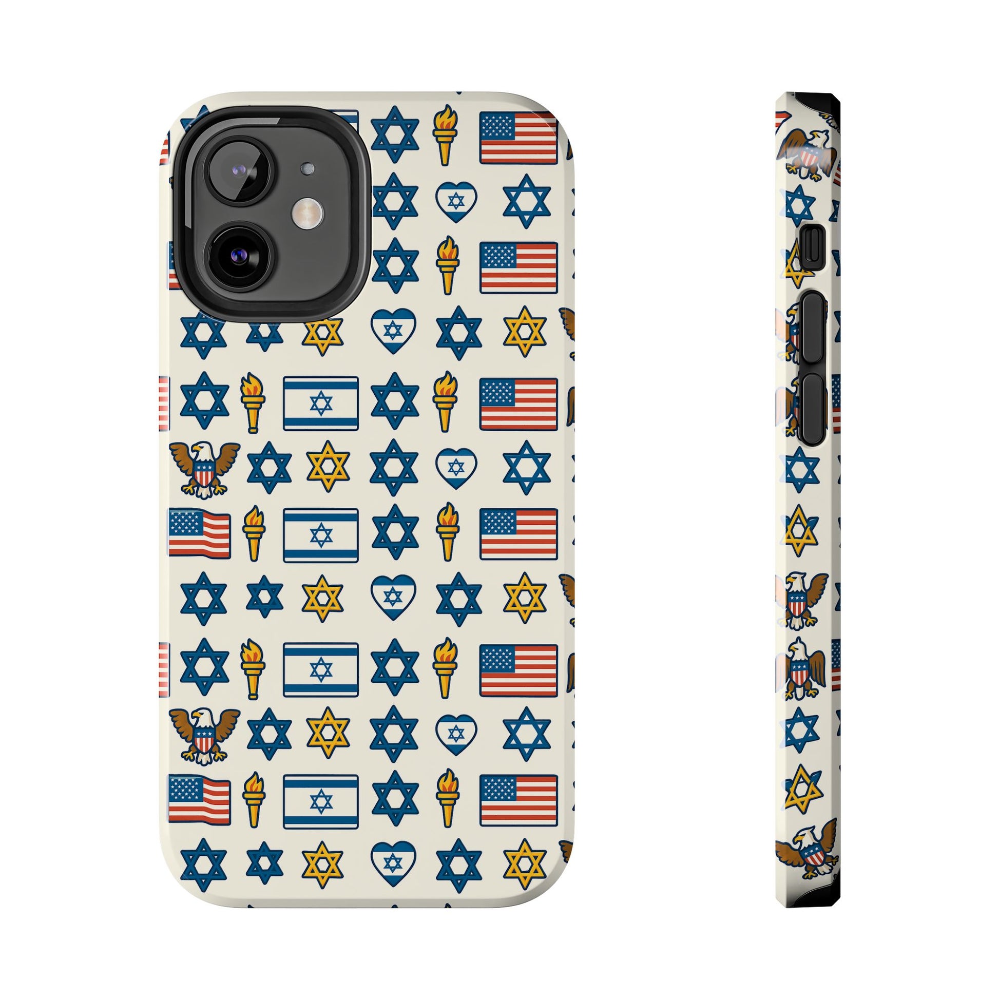 Symbol Of Shared Freedom Tough Phone Cases - American Zionist