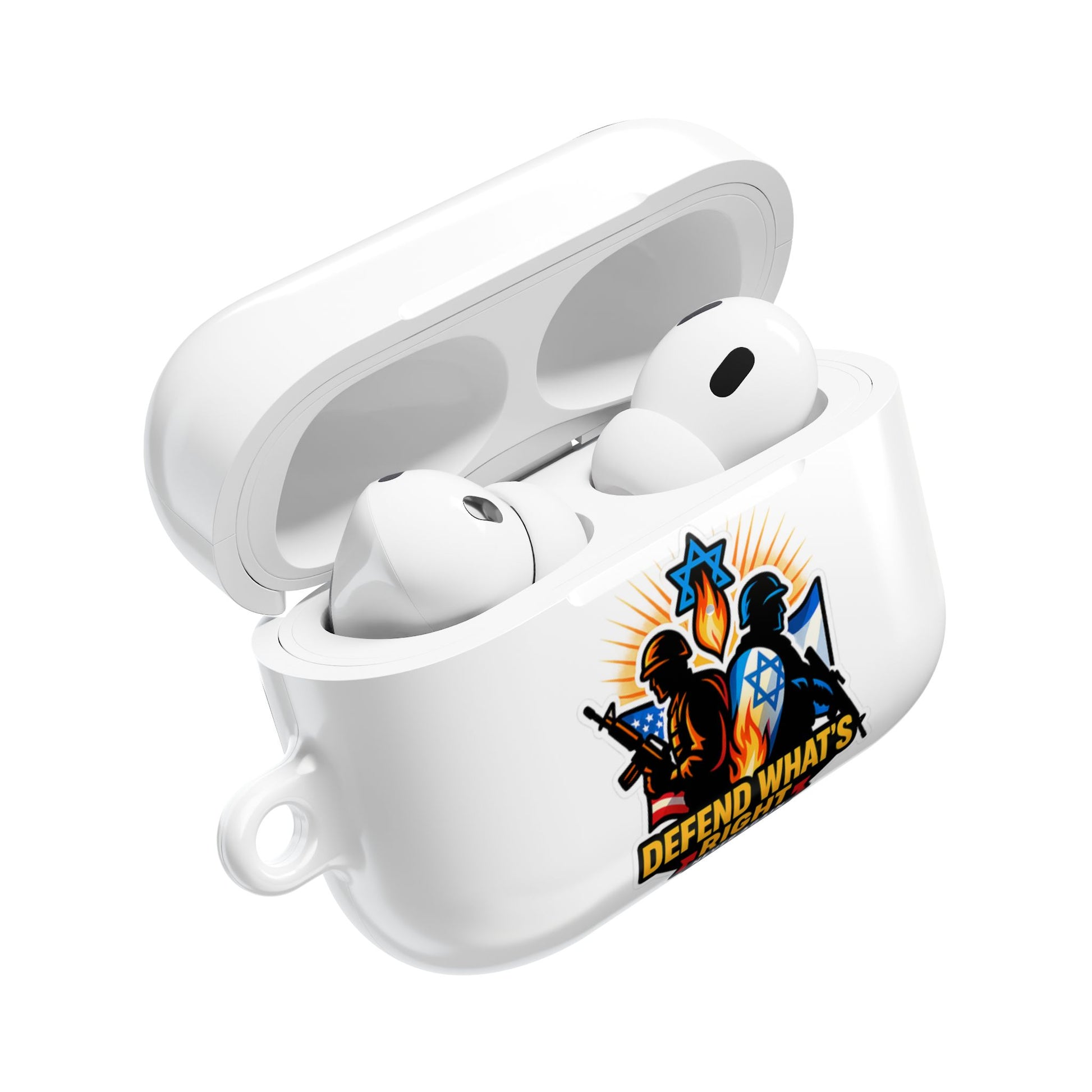 Defend What's Right AirPod Cases - American Zionist