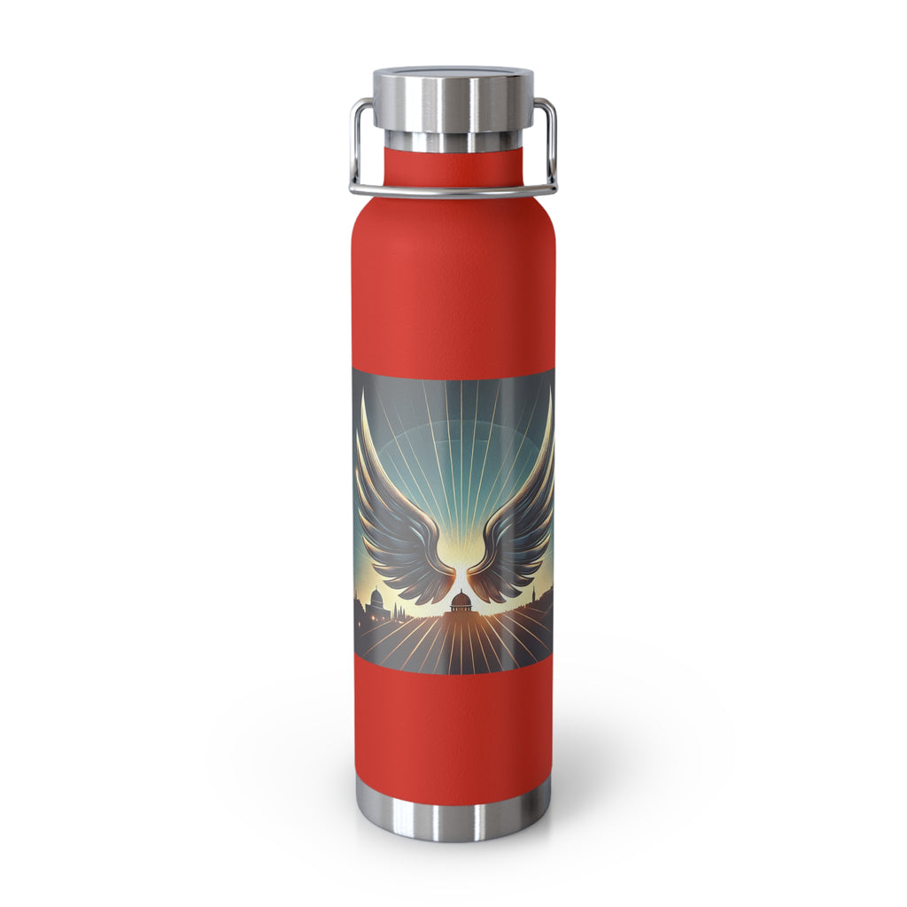 Sunrise Wings Copper Vacuum Insulated Bottle, 22oz
