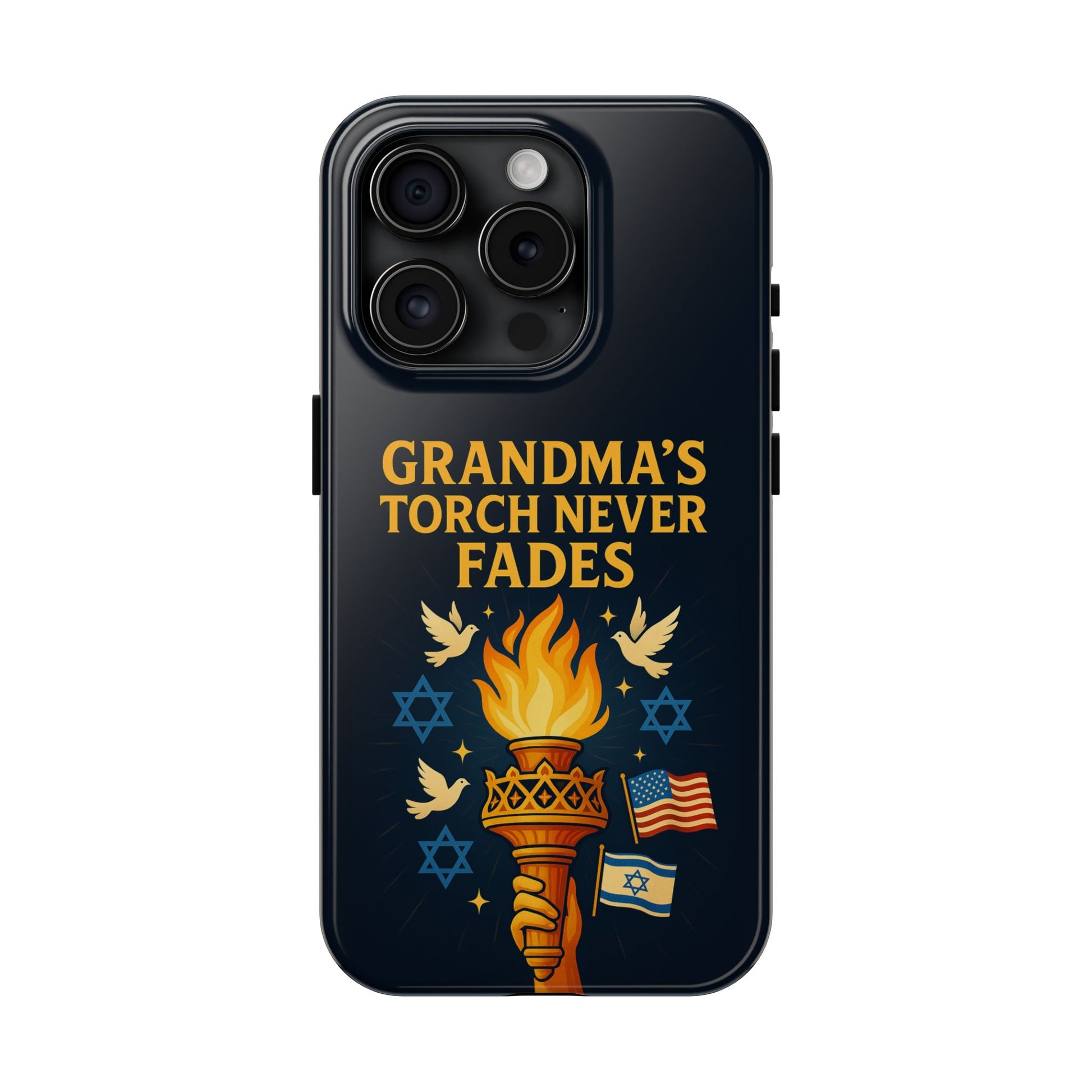 Grandmas Touch Tough Phone Cases - American Zionist