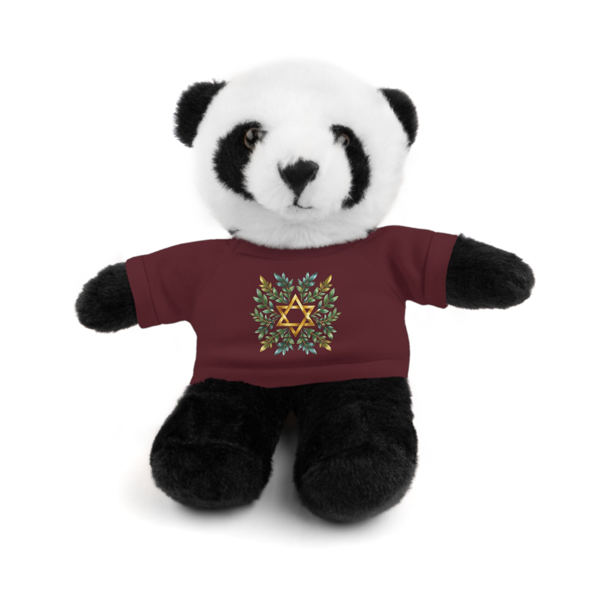 Star Of David Wreath Stuffed Animals with Tee - American Zionist