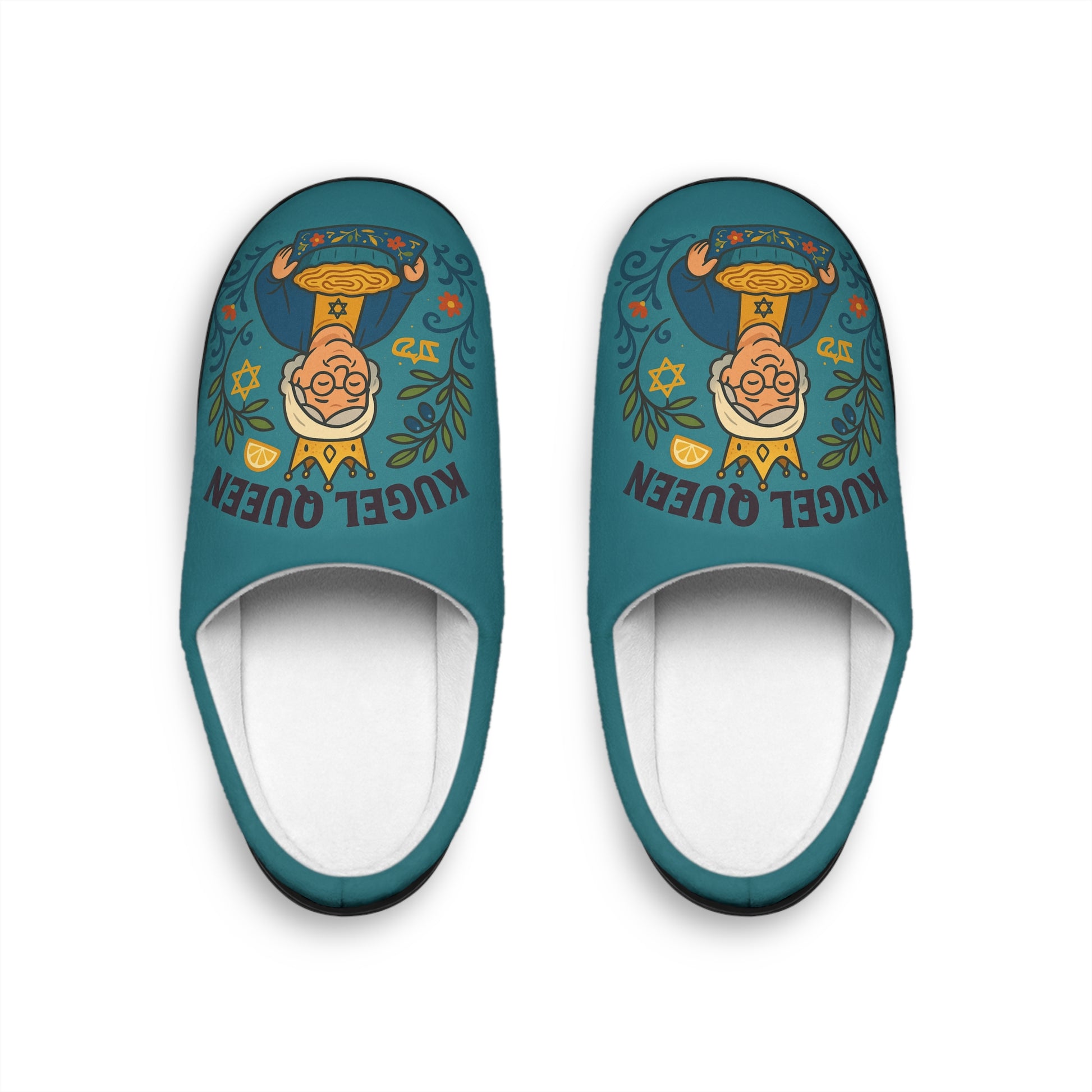 Kugel Queen Women's Indoor Slippers - American Zionist