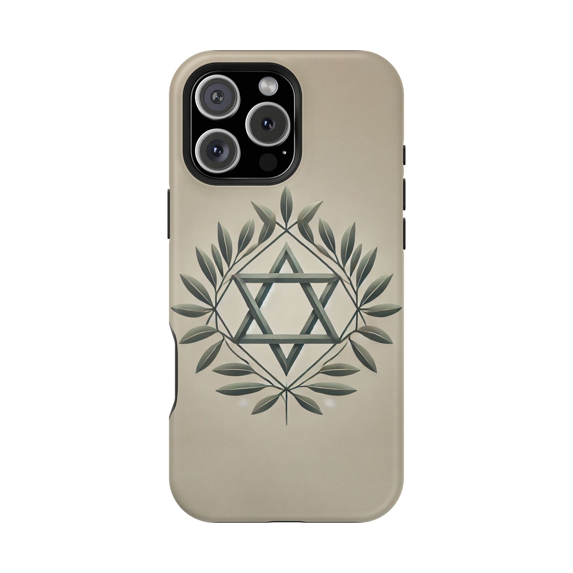 Olive and Star of David Magnetic Tough Cases - American Zionist
