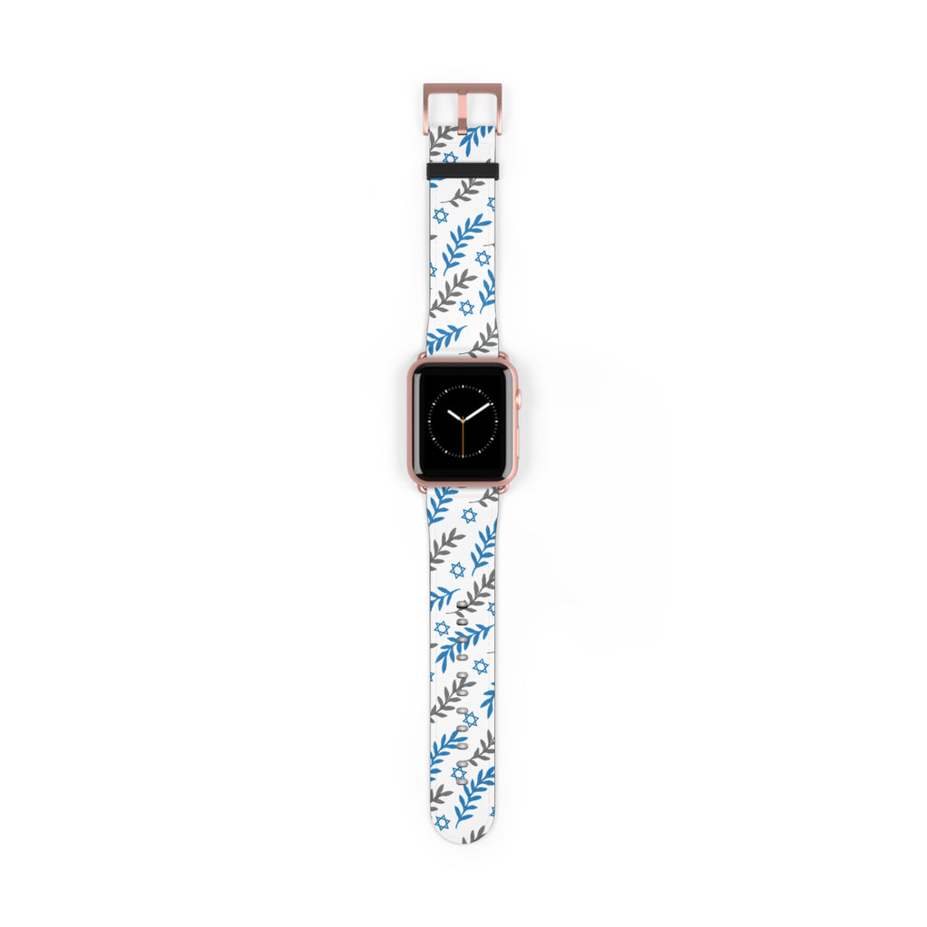 Olive and Shield Watch Band - American Zionist
