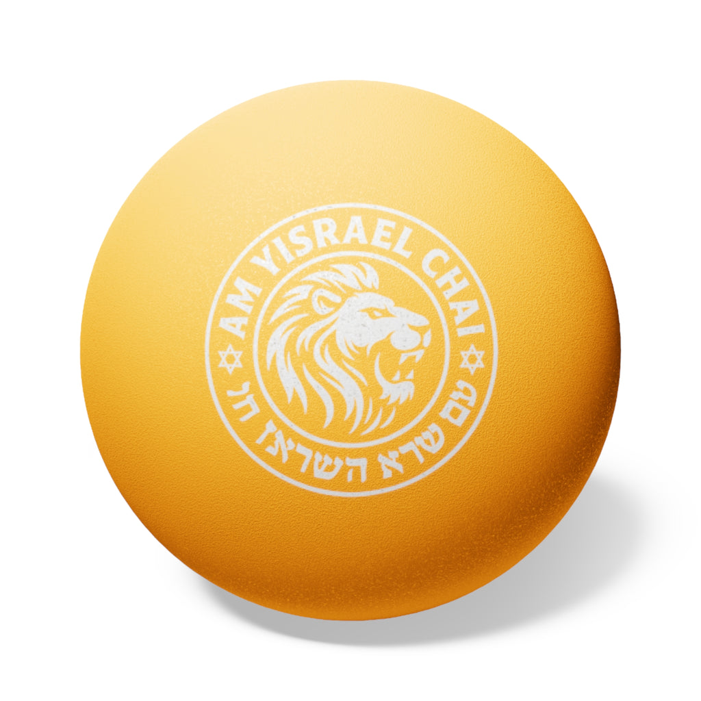 Am Yisrael Crest Ping Pong Balls, 6 pcs - American Zionist