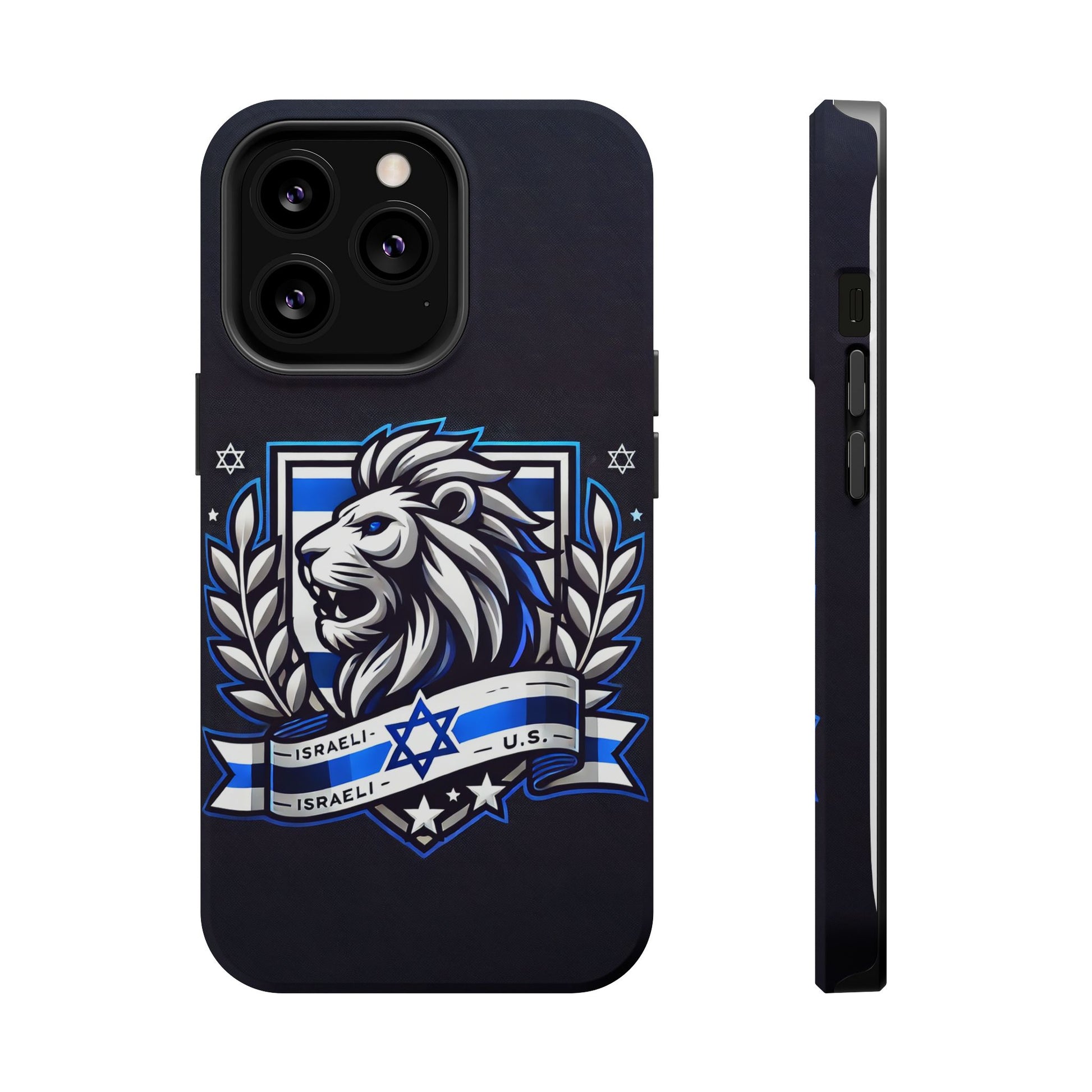 Lion of Judah Crest Magnetic Tough Cases - American Zionist