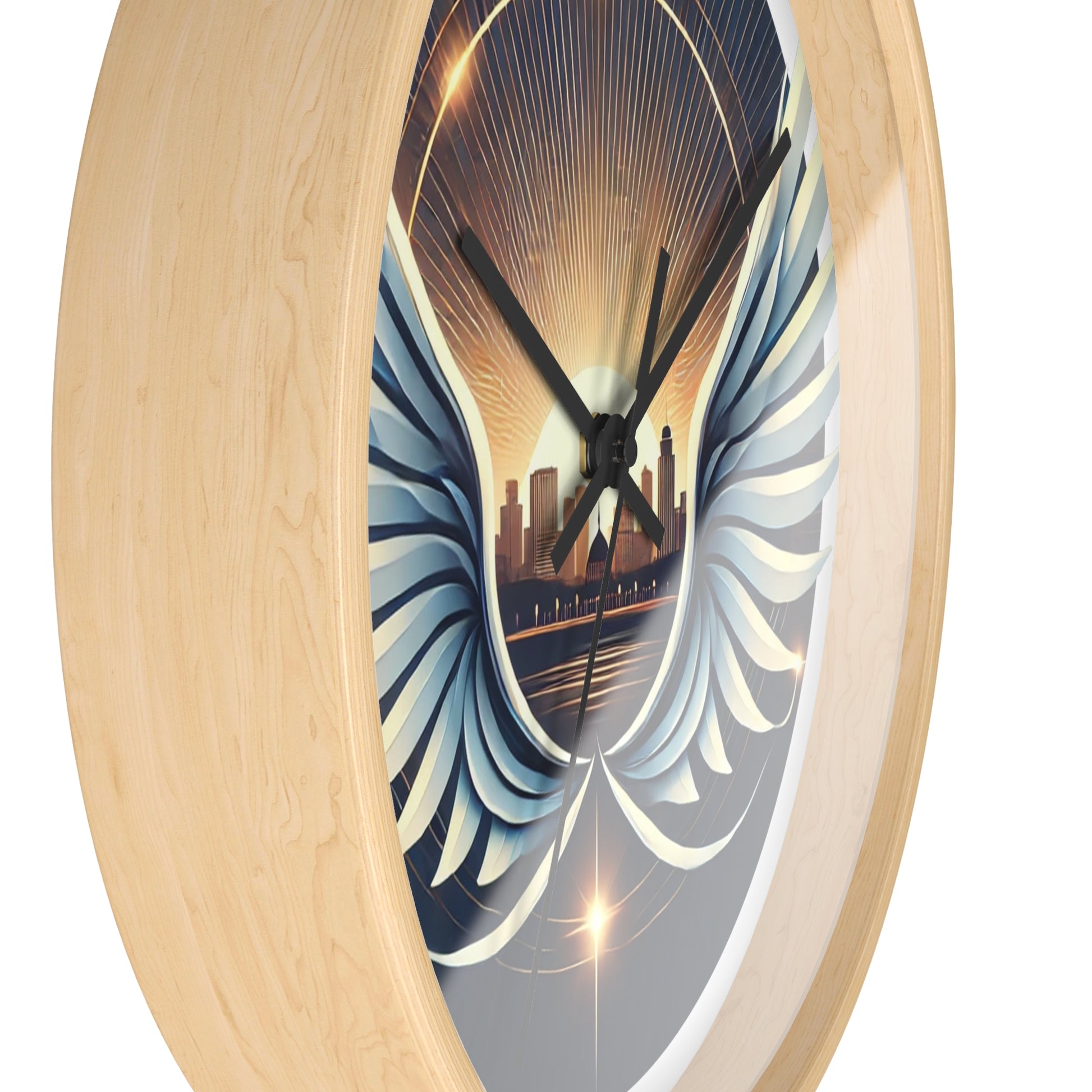 Wings of Zion Wall Clock - American Zionist