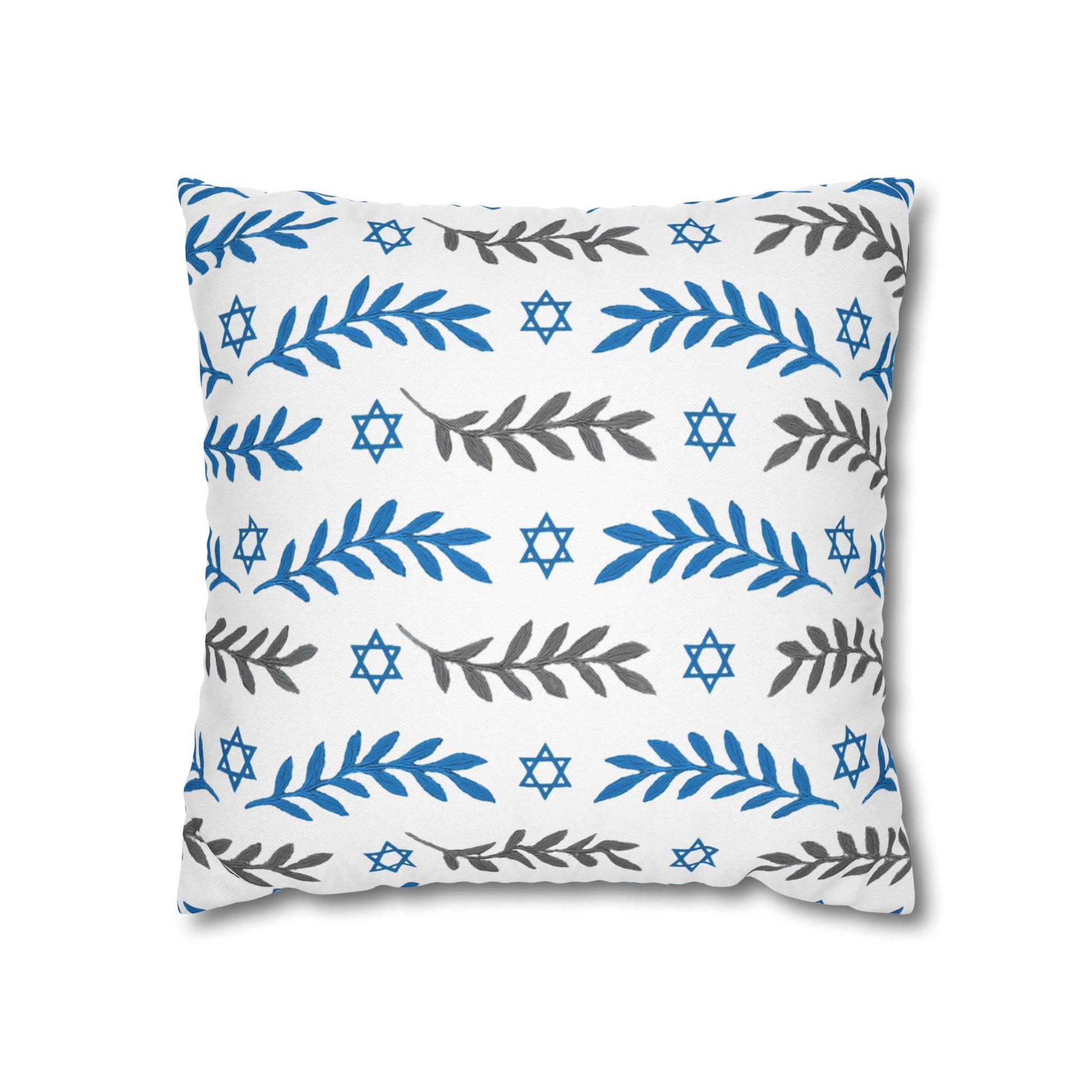 Olive and Shield Spun Polyester Square Pillowcase - American Zionist