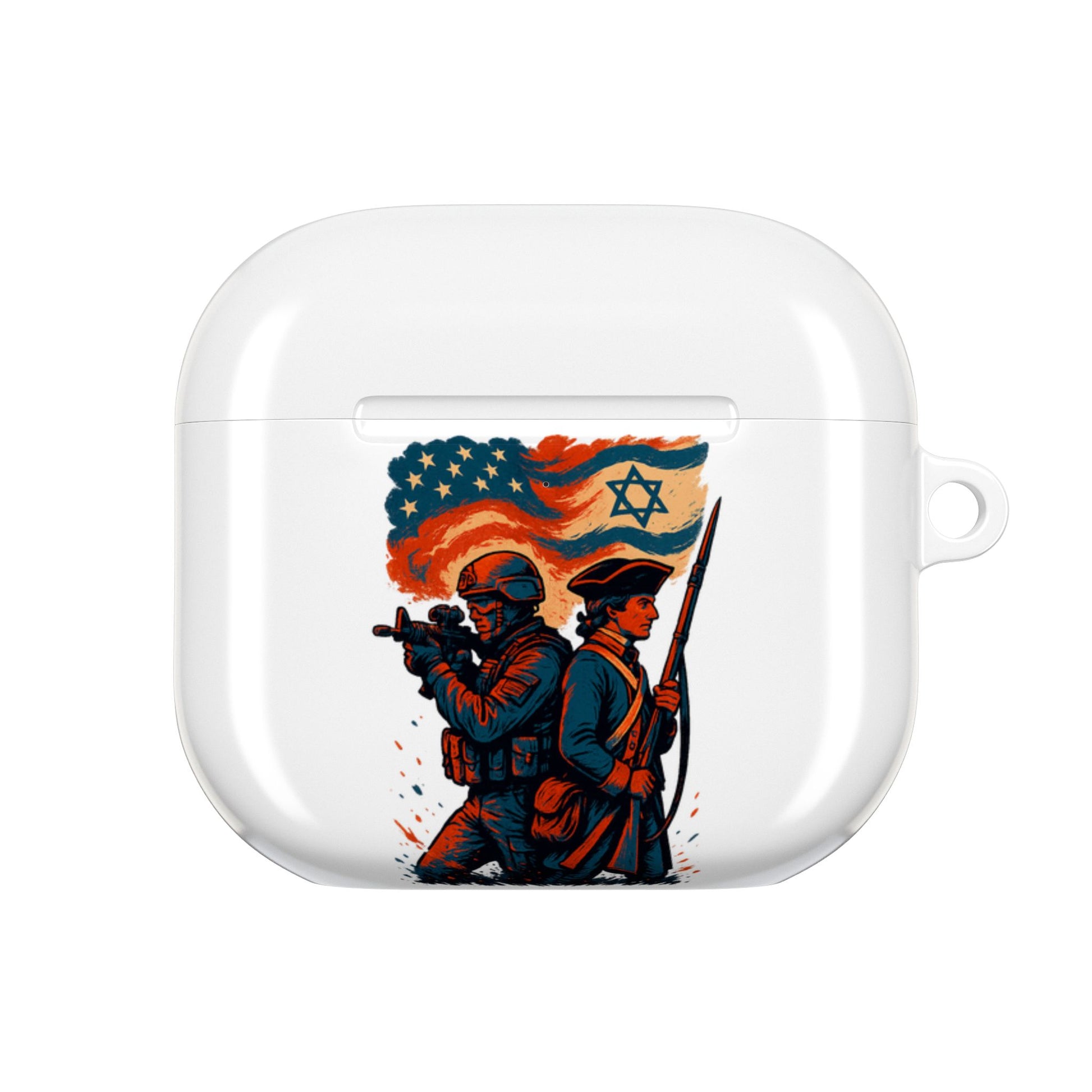 Defenders Across Generations AirPod Cases - American Zionist