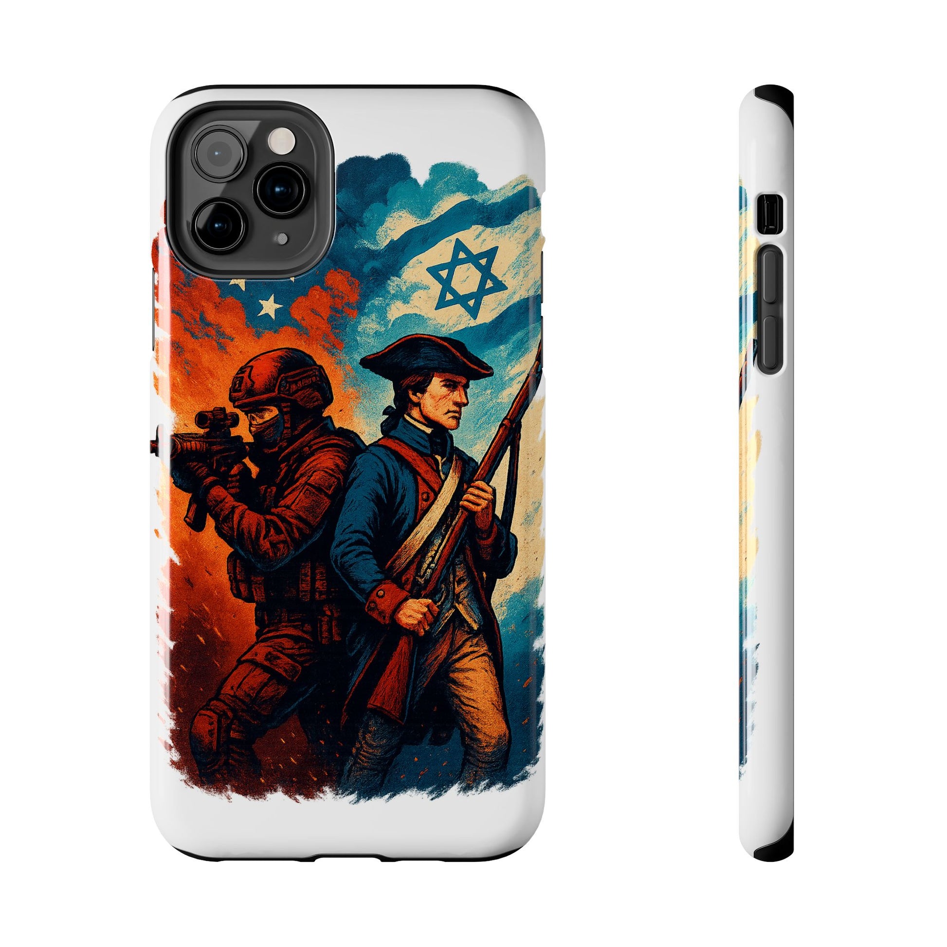 Defenders Across Generations Tough Phone Cases - American Zionist