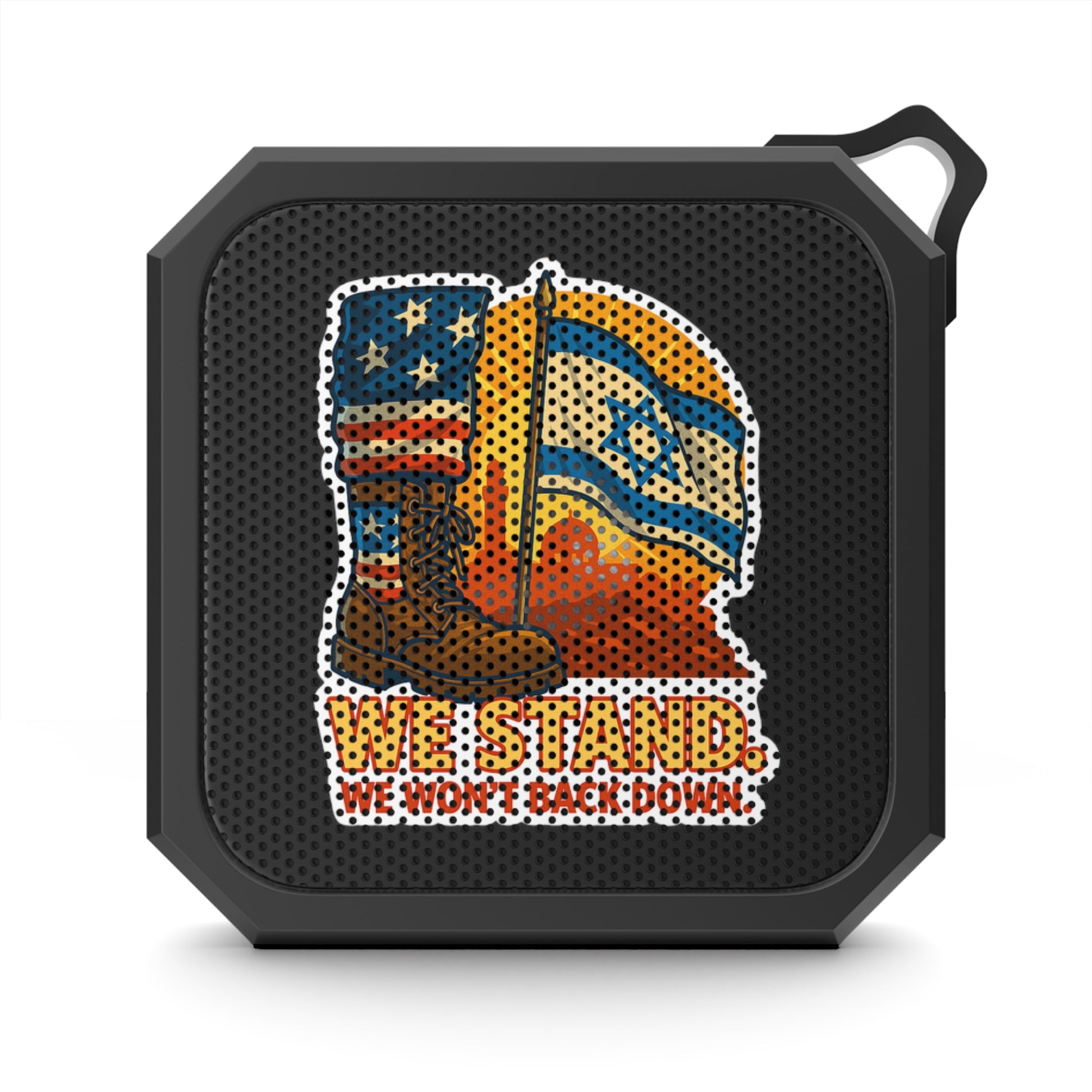 We Stand Blackwater Outdoor Bluetooth Speaker - American Zionist