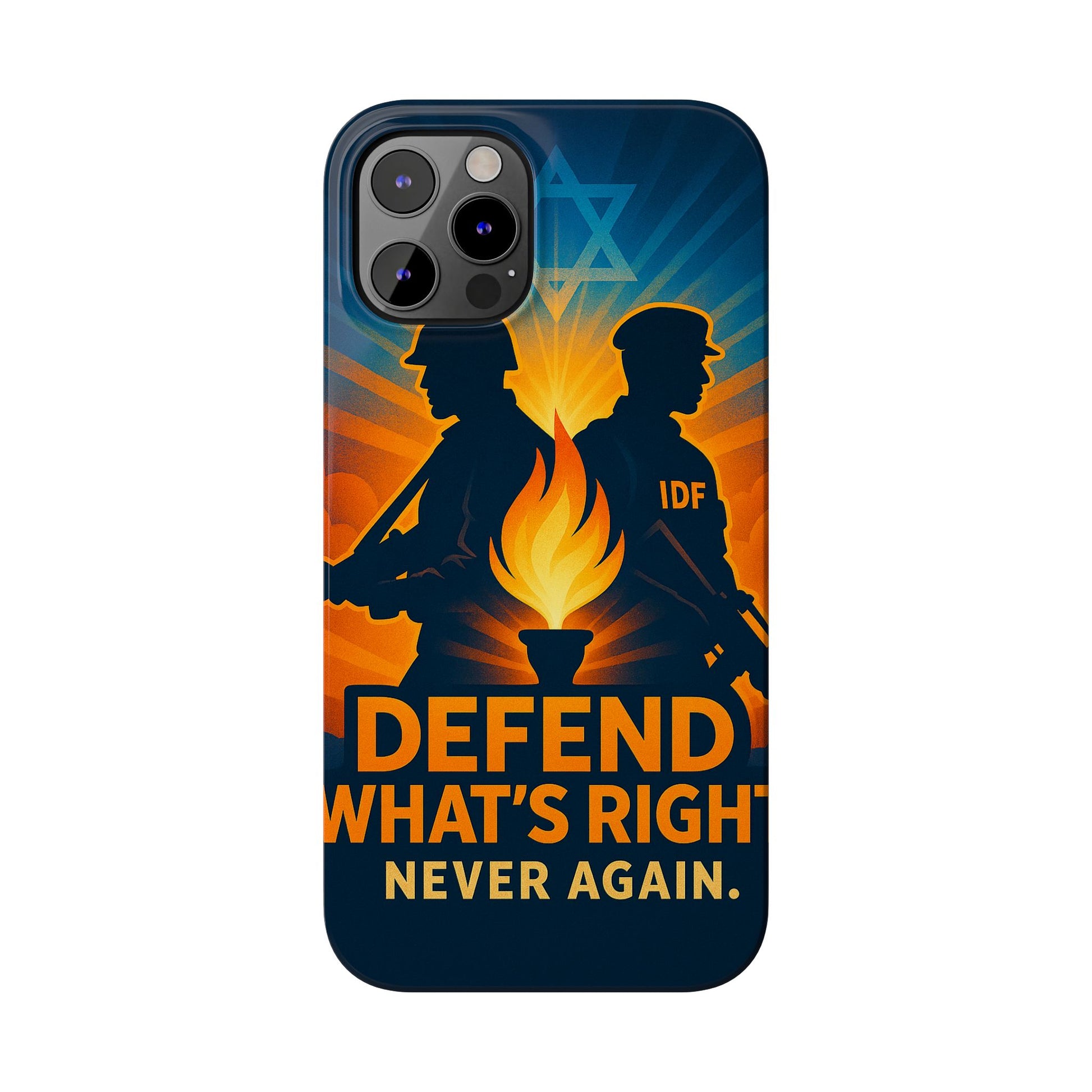 Defend What's Right Slim Phone Cases - American Zionist