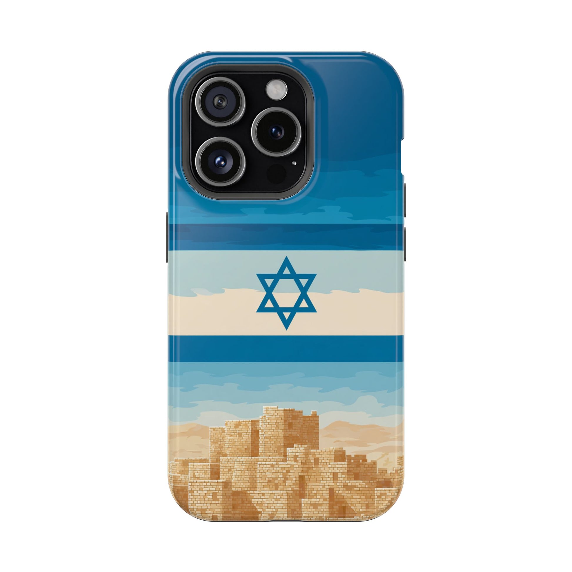 Israel Sand City Magnetic Tough Cases - American Zionist