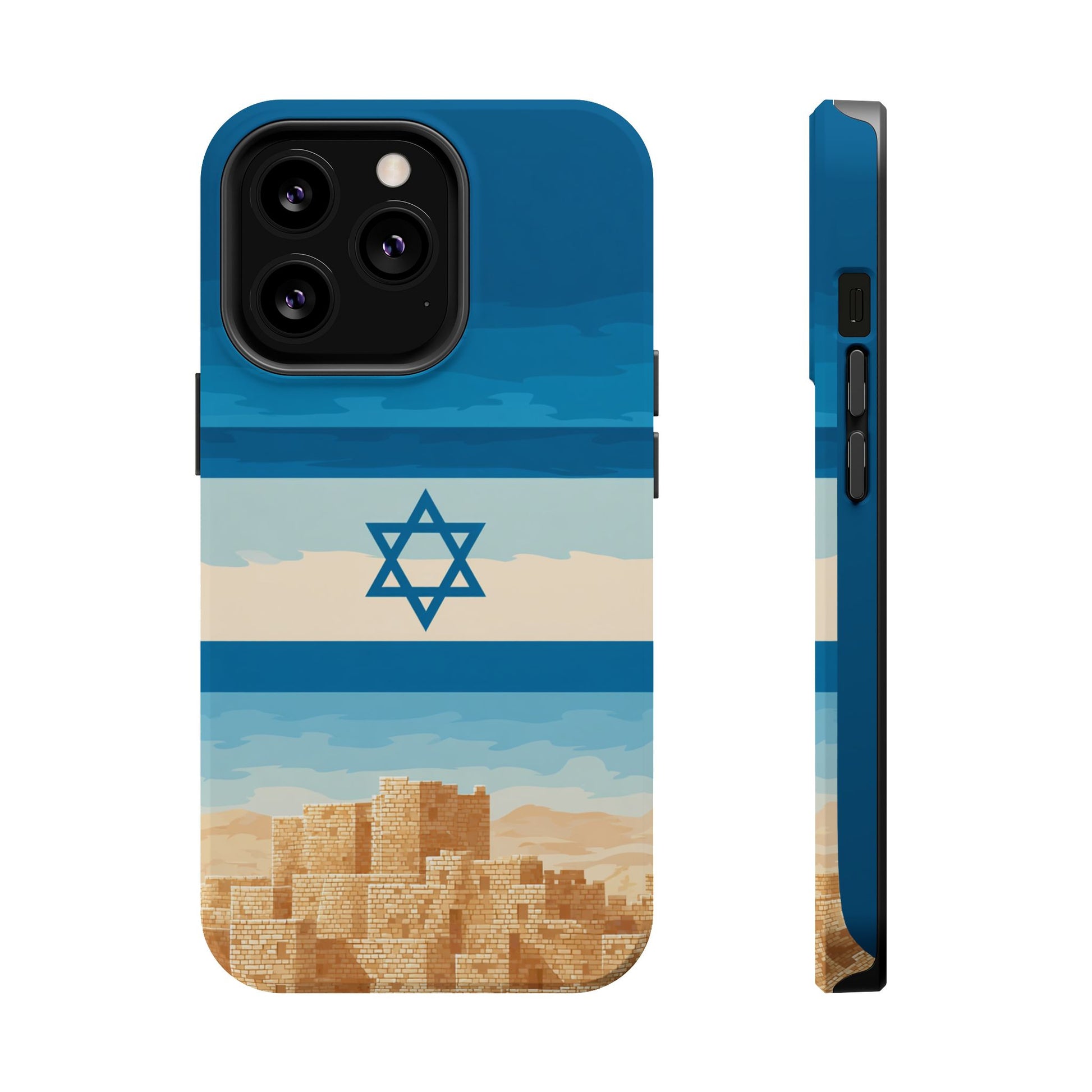 Israel Sand City Magnetic Tough Cases - American Zionist