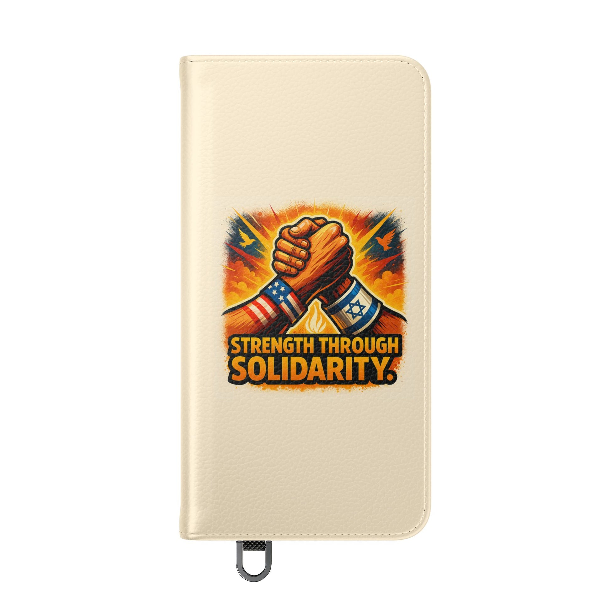 Strength Through Solidarity Flip Cases - American Zionist