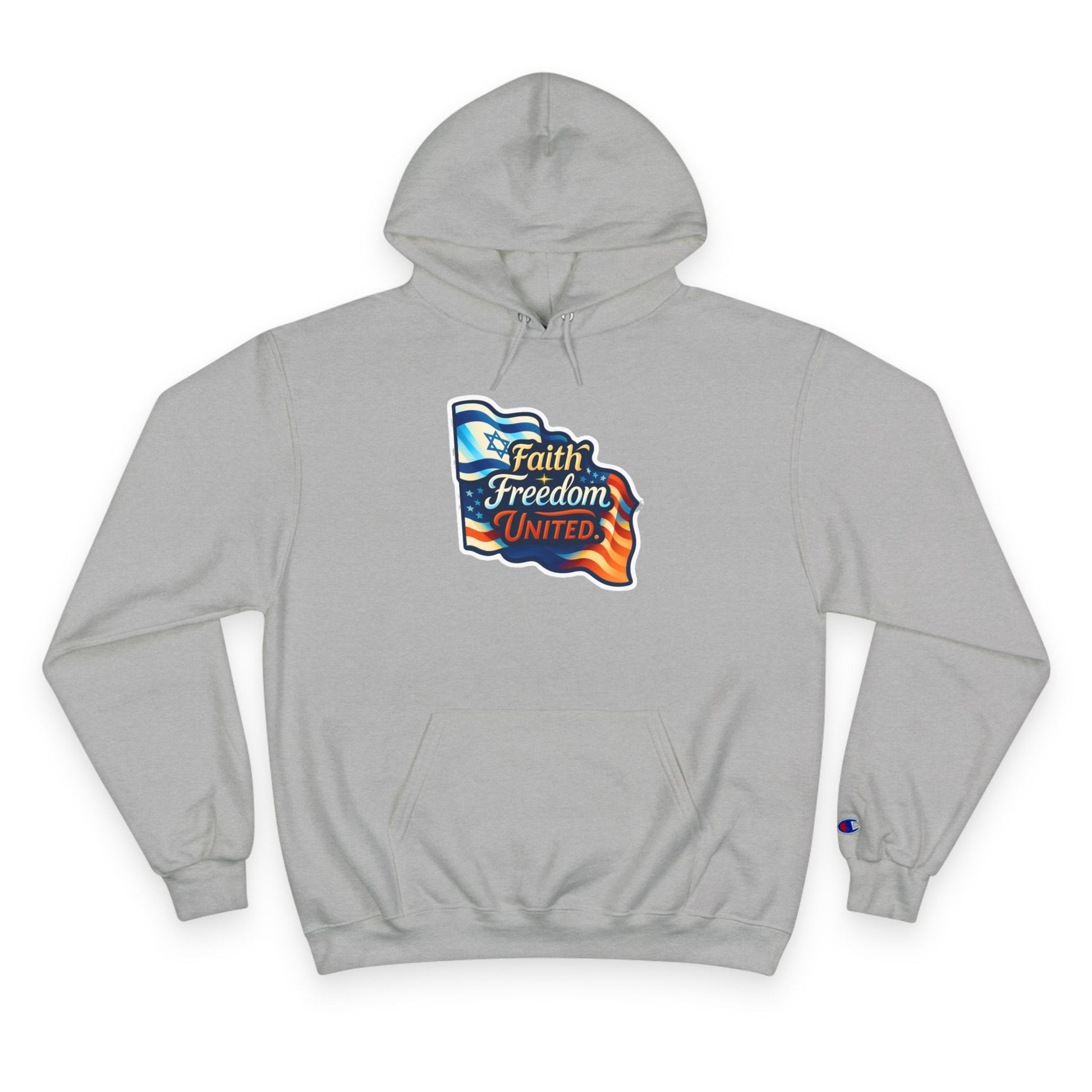 Faith Freedom United Champion Hoodie - American Zionist