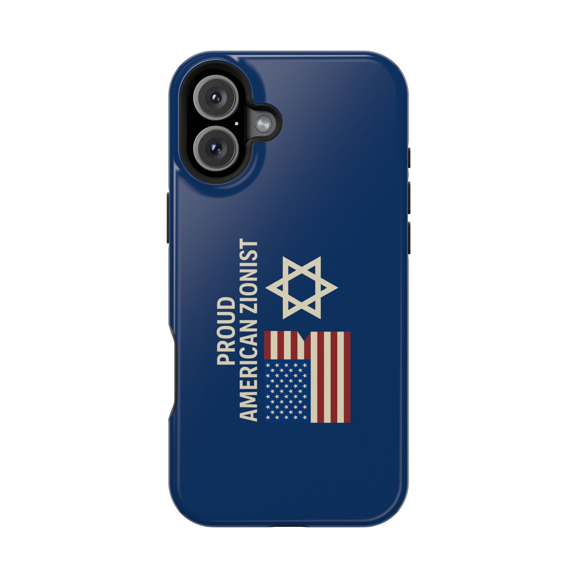 Blue Proud American Zionist Magnetic Tough Cases - American Zionist