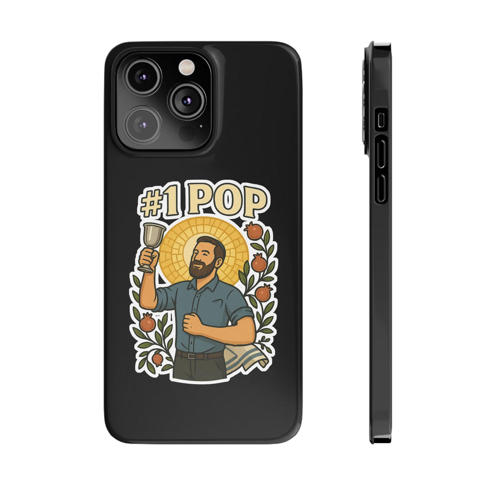 1 Pop Slim Phone Cases - American Zionist