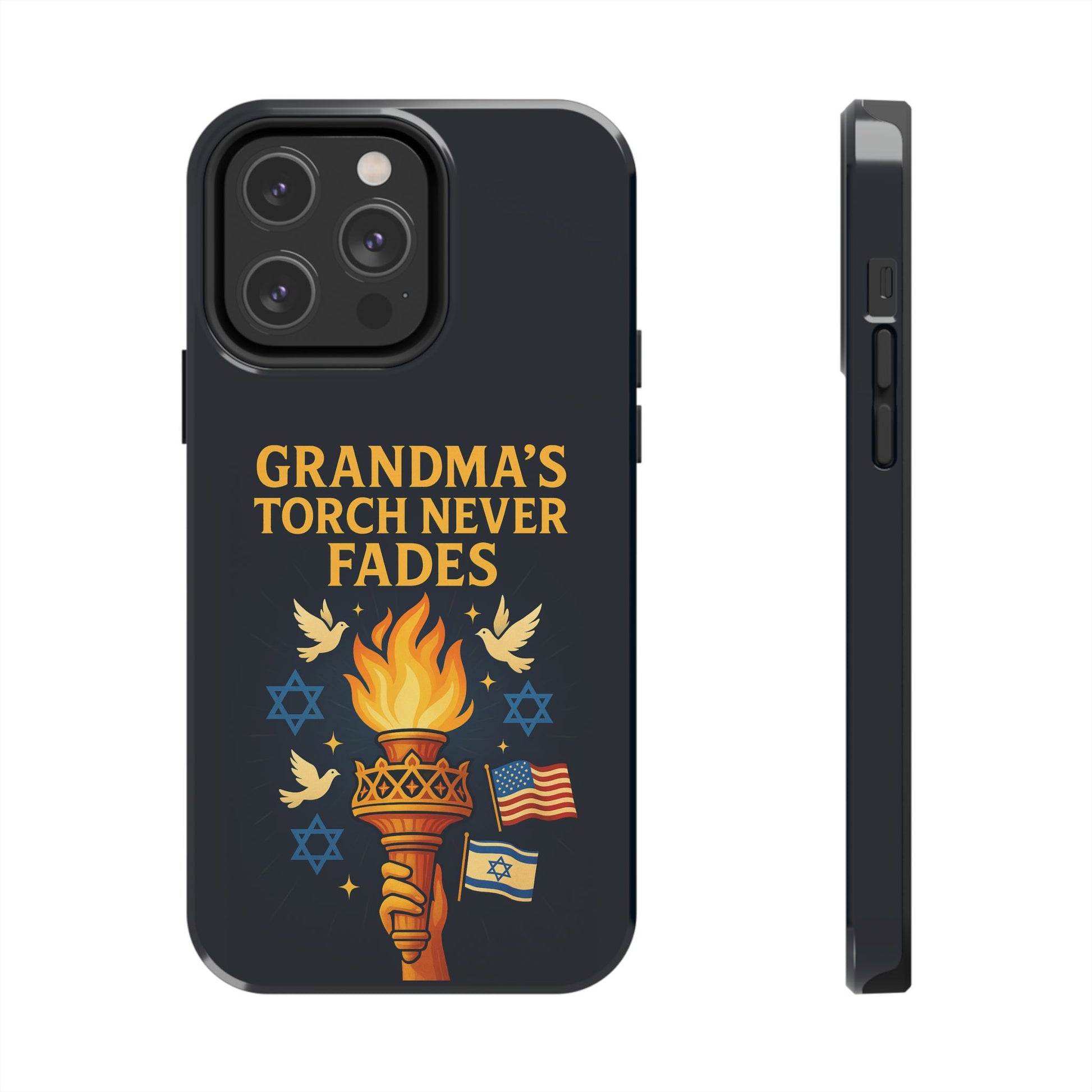 Grandmas Touch Tough Phone Cases - American Zionist