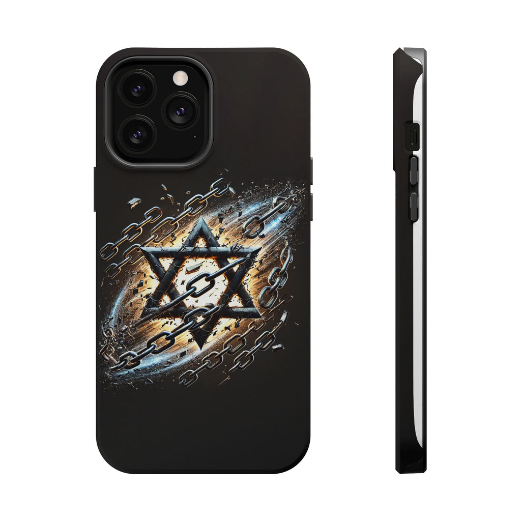 Galaxy Star of David Magnetic Tough Cases - American Zionist