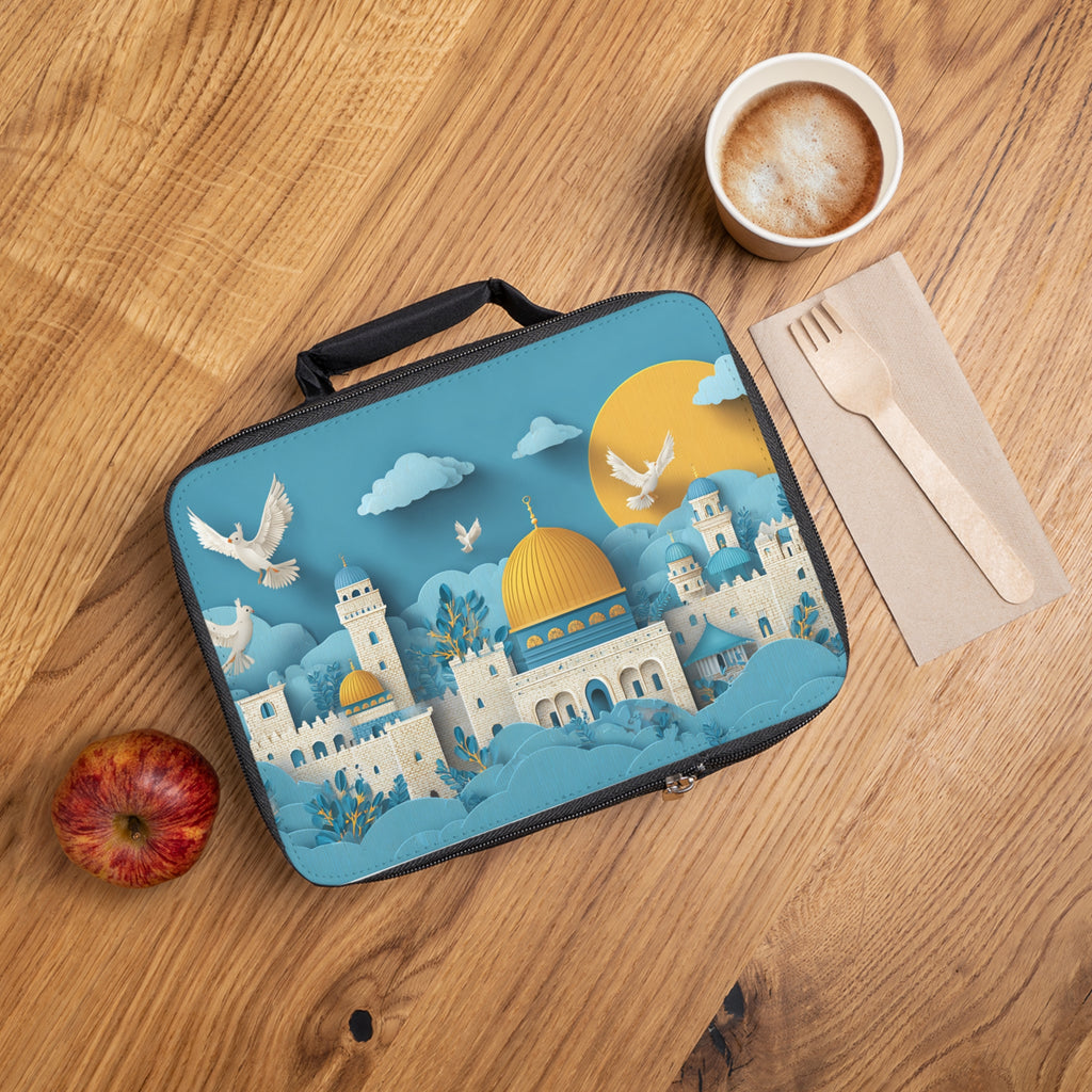 Golden Jerusalem Dreams Lunch Bag - American Zionist