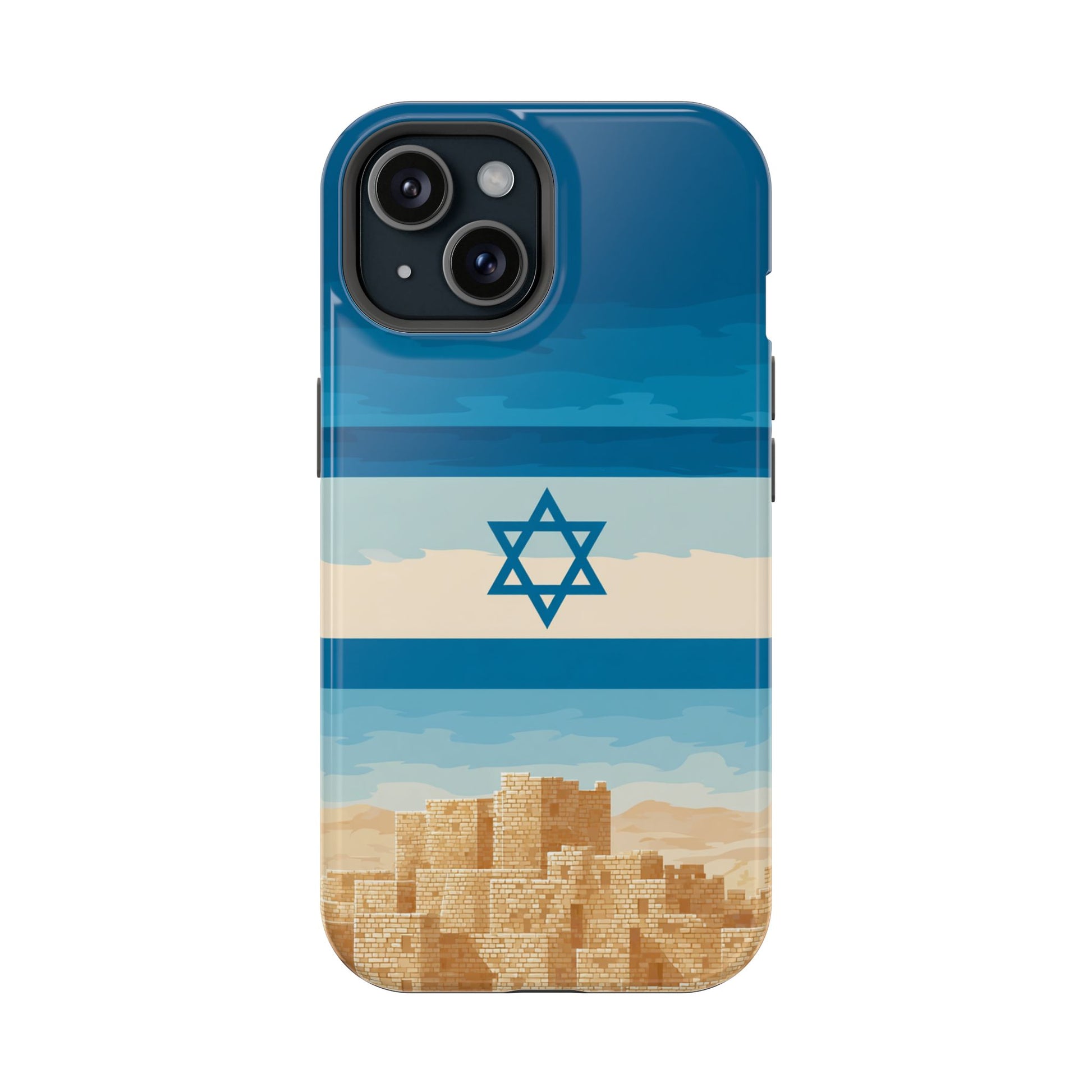Israel Sand City Magnetic Tough Cases - American Zionist