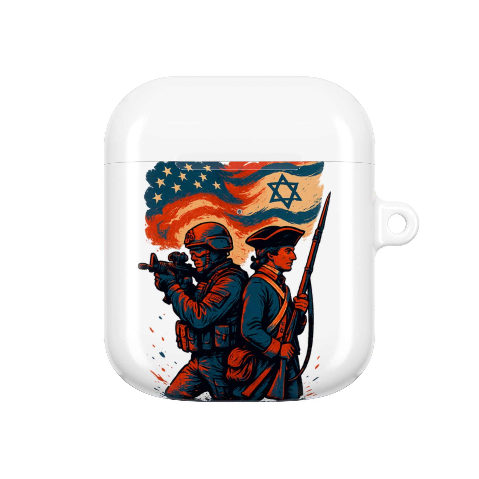 Defenders Across Generations AirPod Cases - American Zionist