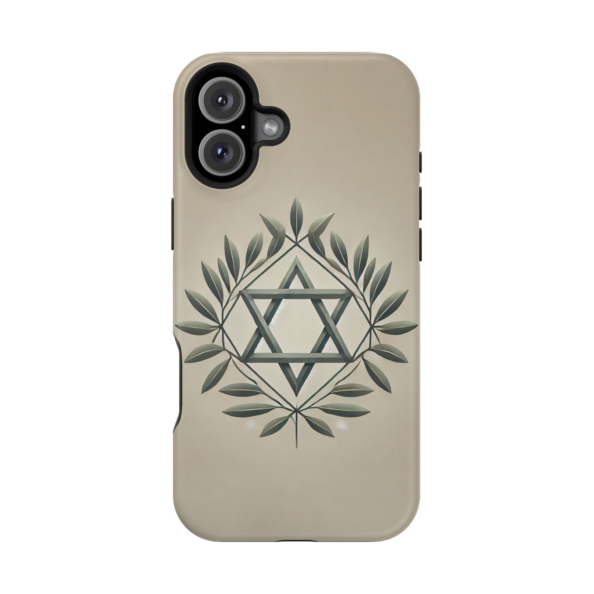 Olive and Star of David Magnetic Tough Cases - American Zionist