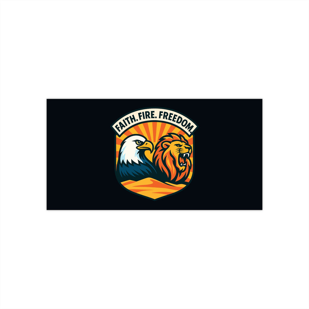 Lions Eagles Rise - Bumper Stickers - American Zionist