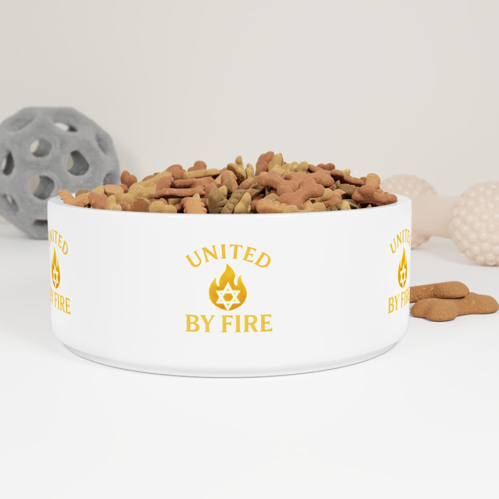 United by Fire Pet Bowl 16oz - American Zionist