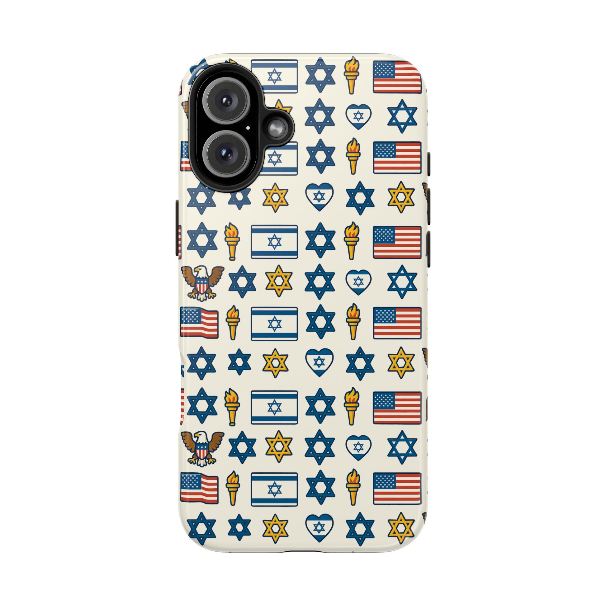 Symbol Of Shared Freedom Tough Phone Cases - American Zionist