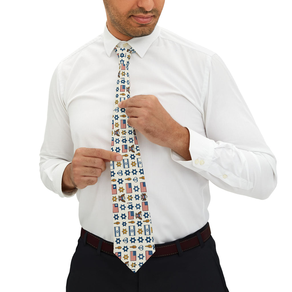 Symbol of Shared Freedom Necktie - American Zionist