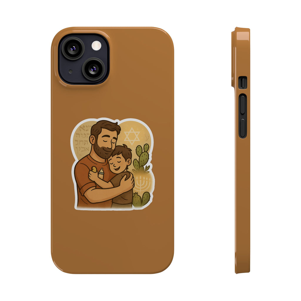 Dad Love Slim Phone Cases - American Zionist