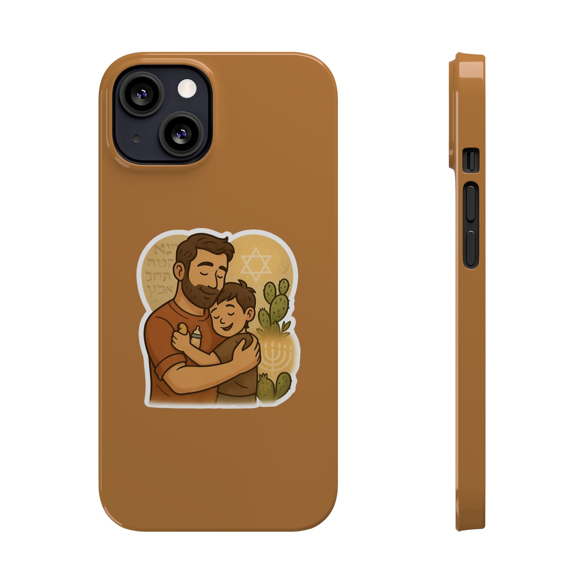 Dad Love Slim Phone Cases - American Zionist