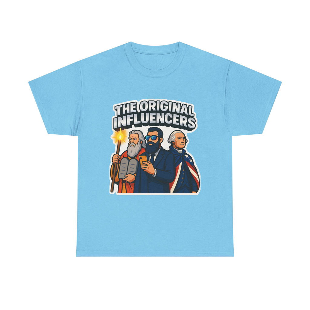 Original Influencers Unisex Heavy Cotton Tee - American Zionist