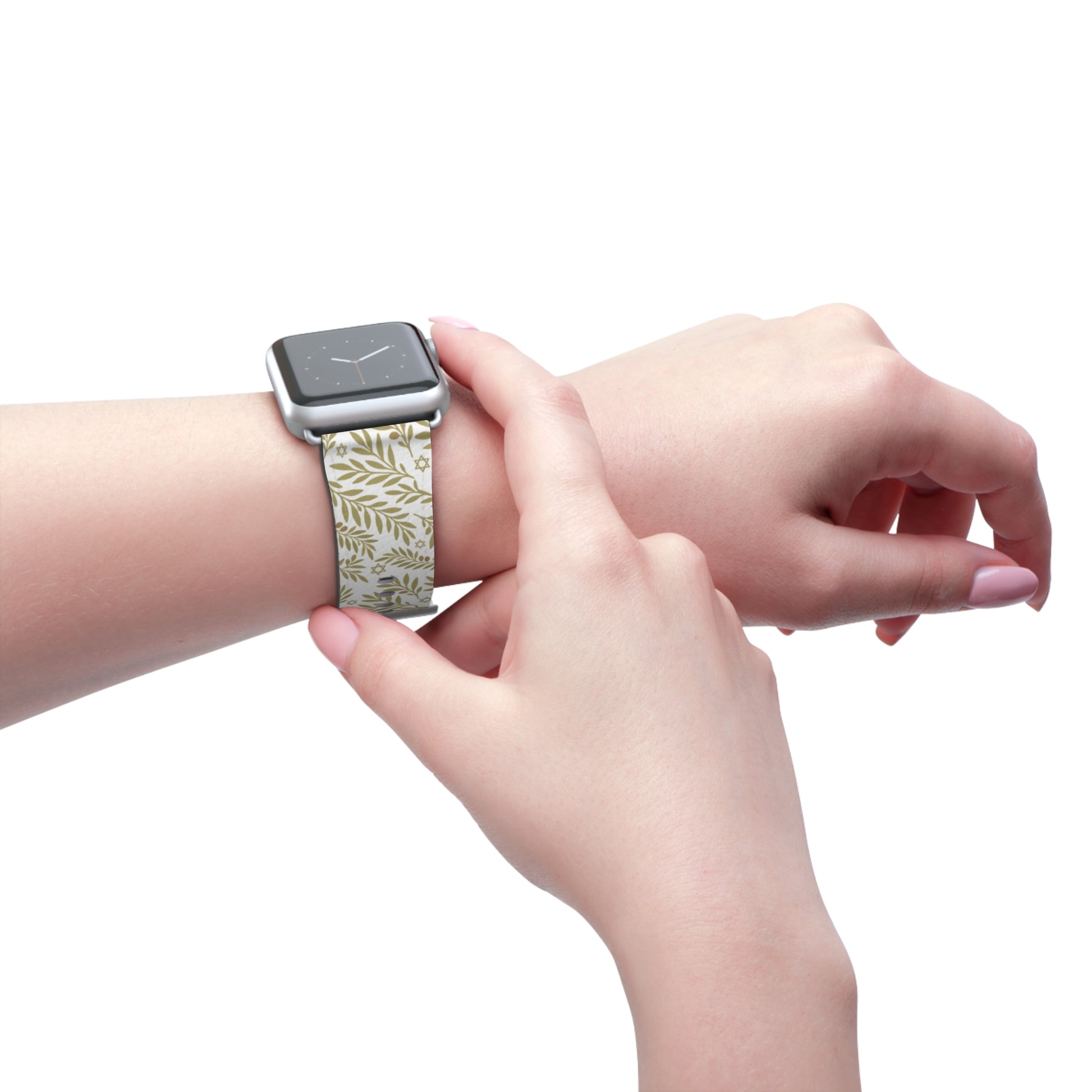 Olive Bloom Watch Band - American Zionist