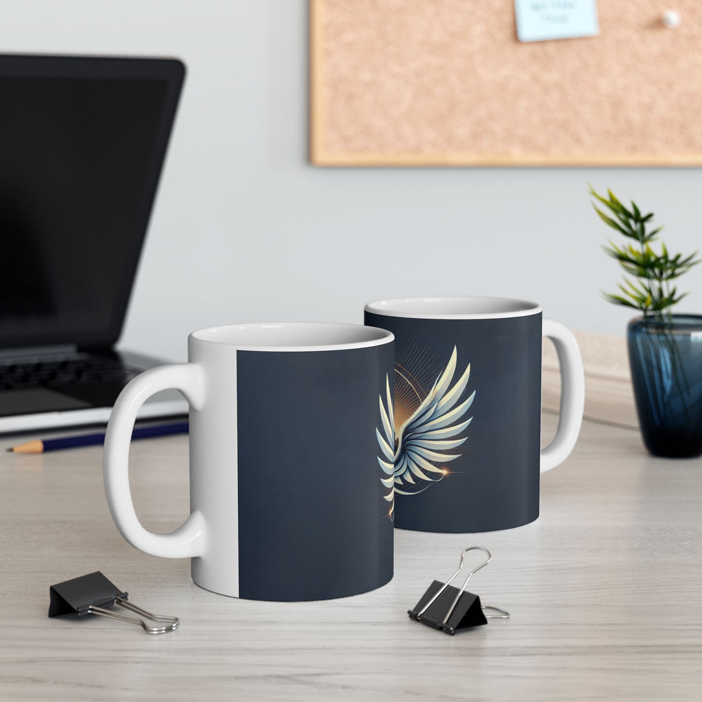 Sunset Wings Ceramic Mug 11oz, 150z - American Zionist
