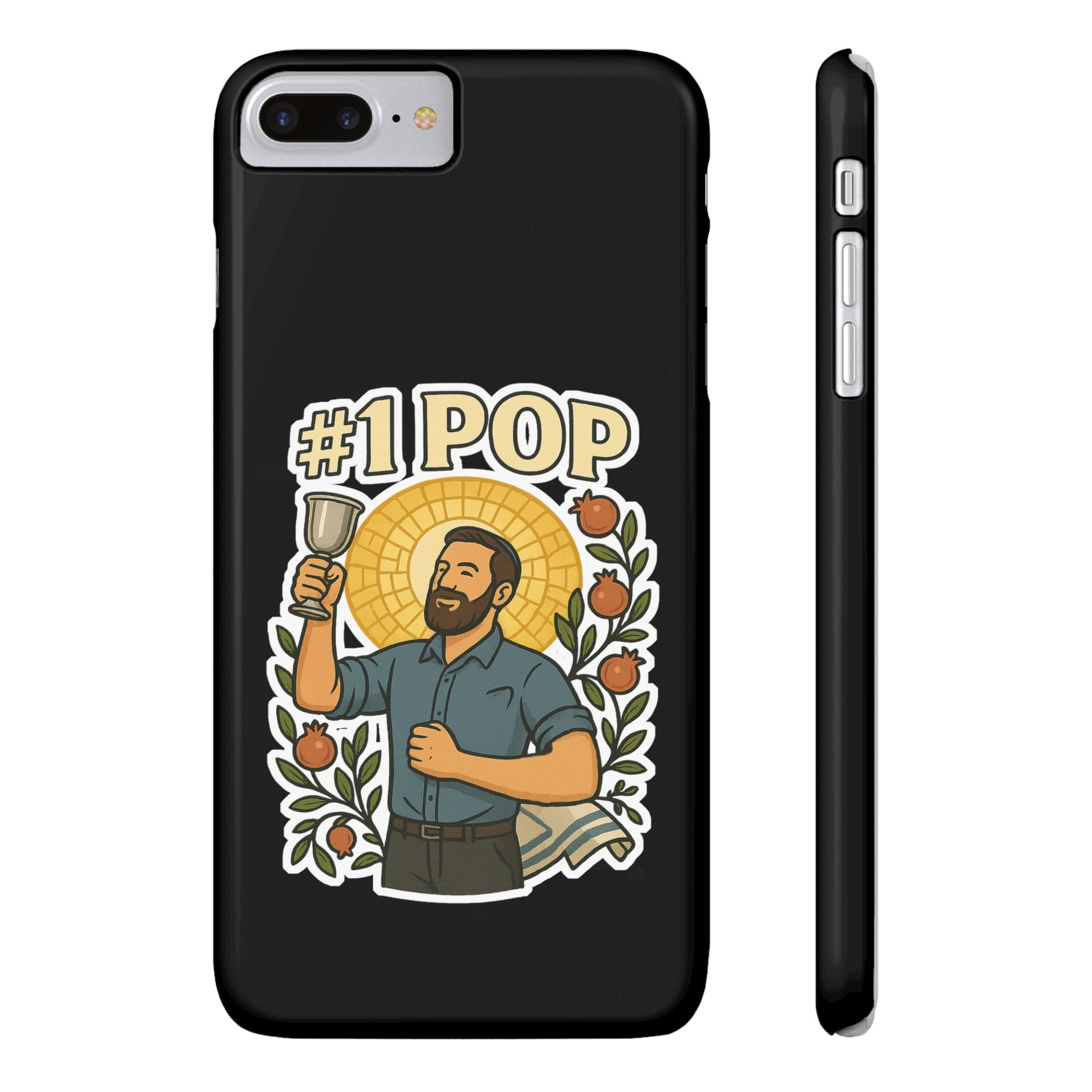 1 Pop Slim Phone Cases - American Zionist