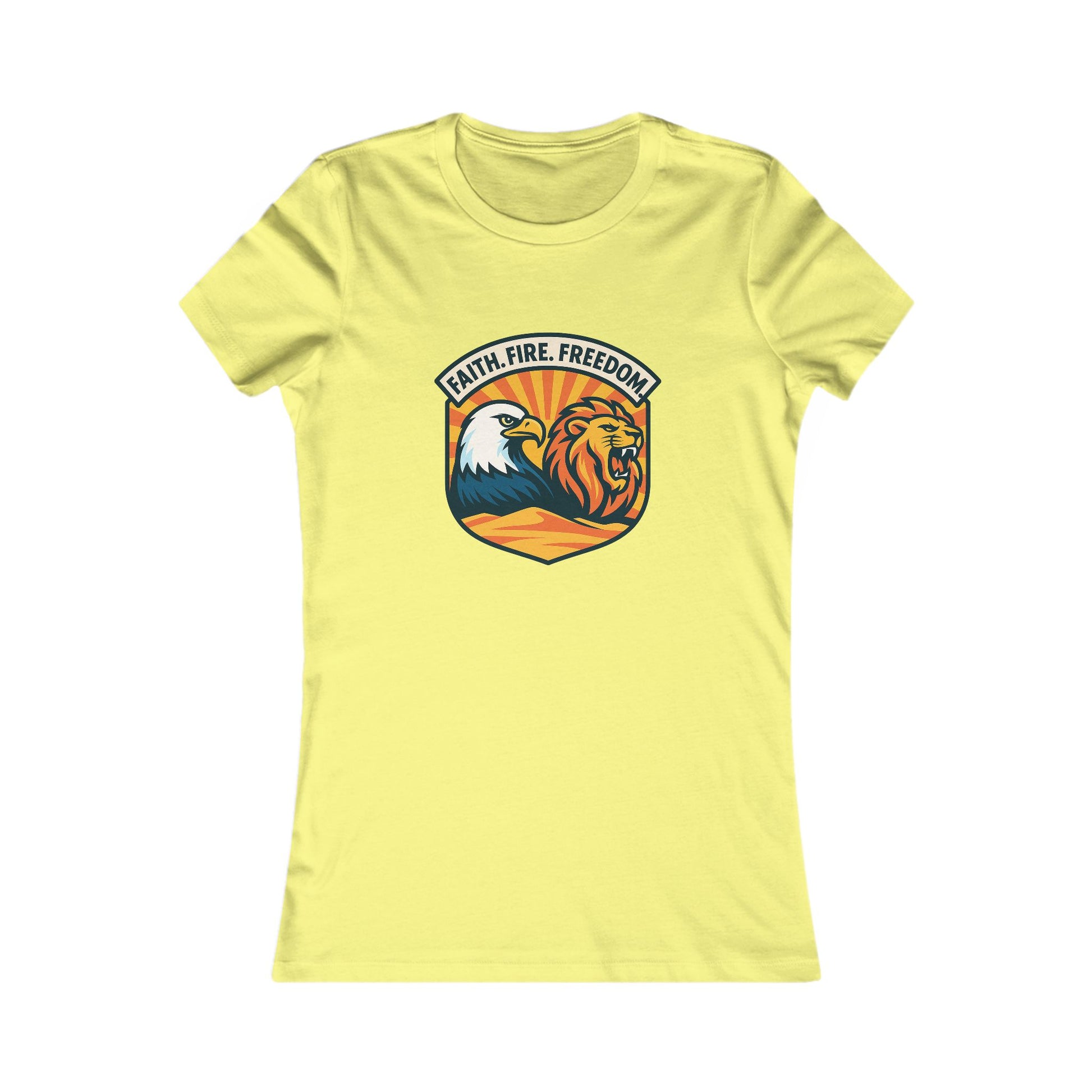 Lions Eagles Rise Women's Favorite Tee - American Zionist