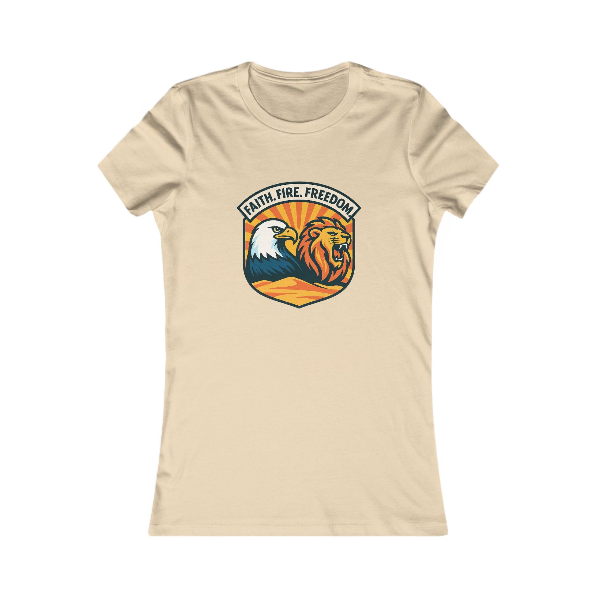 Lions Eagles Rise Women's Favorite Tee - American Zionist